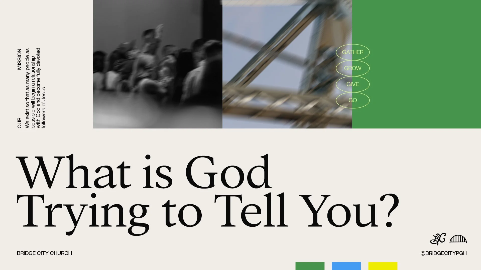 What is God Trying to Tell You?