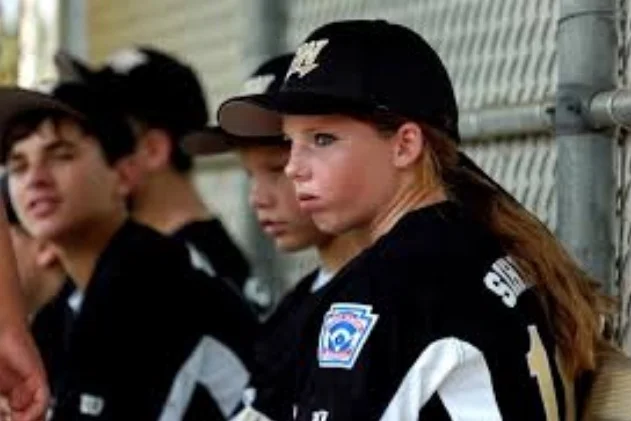 12-year old Michaela Silher was the only girl playing on her Little League team in Port St. Lucie, Florida. "It's hard being a girl and going into baseball because you don't get the respect sometimes that you want," Sihler told the TC Palm, on a day when she was also the only girl on any team in the baseball tournament,