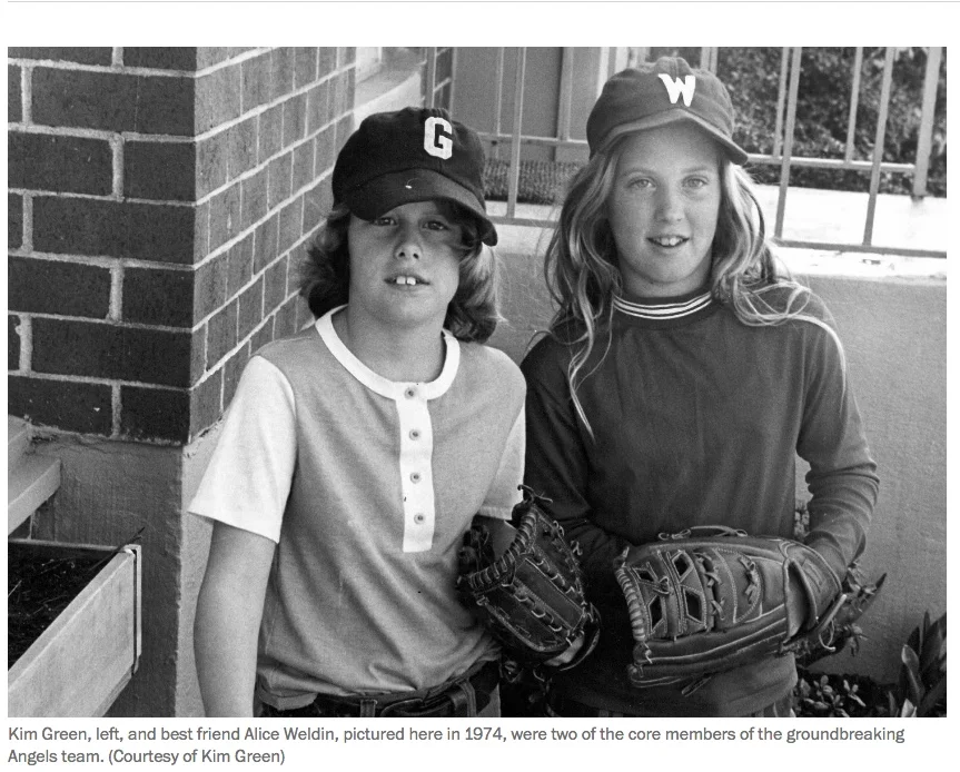 Girls in Baseball 1974 Kim Green.jpeg