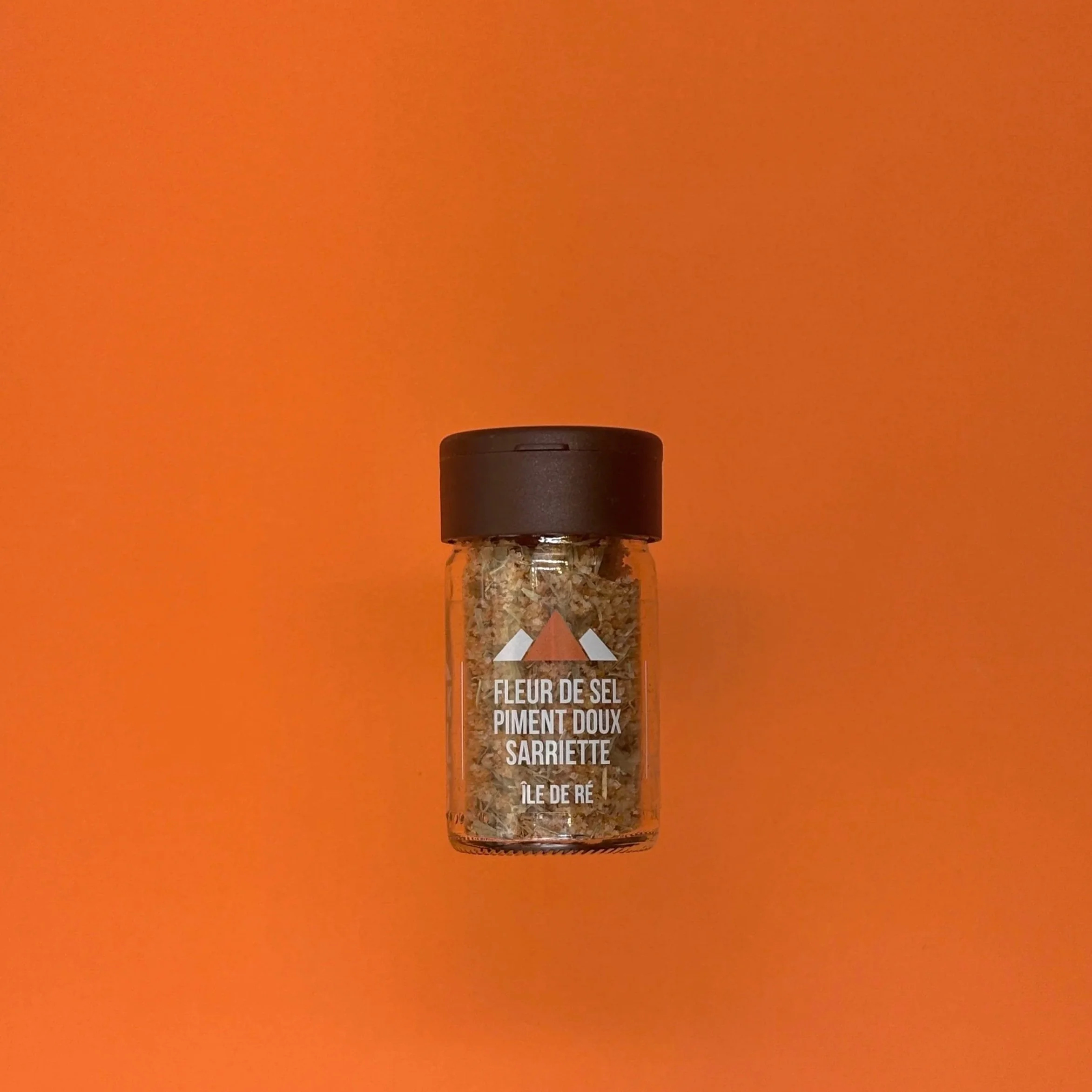 Salière Fleur de Sel de l'Ile de Ré Piment Doux/Sarriette 30g