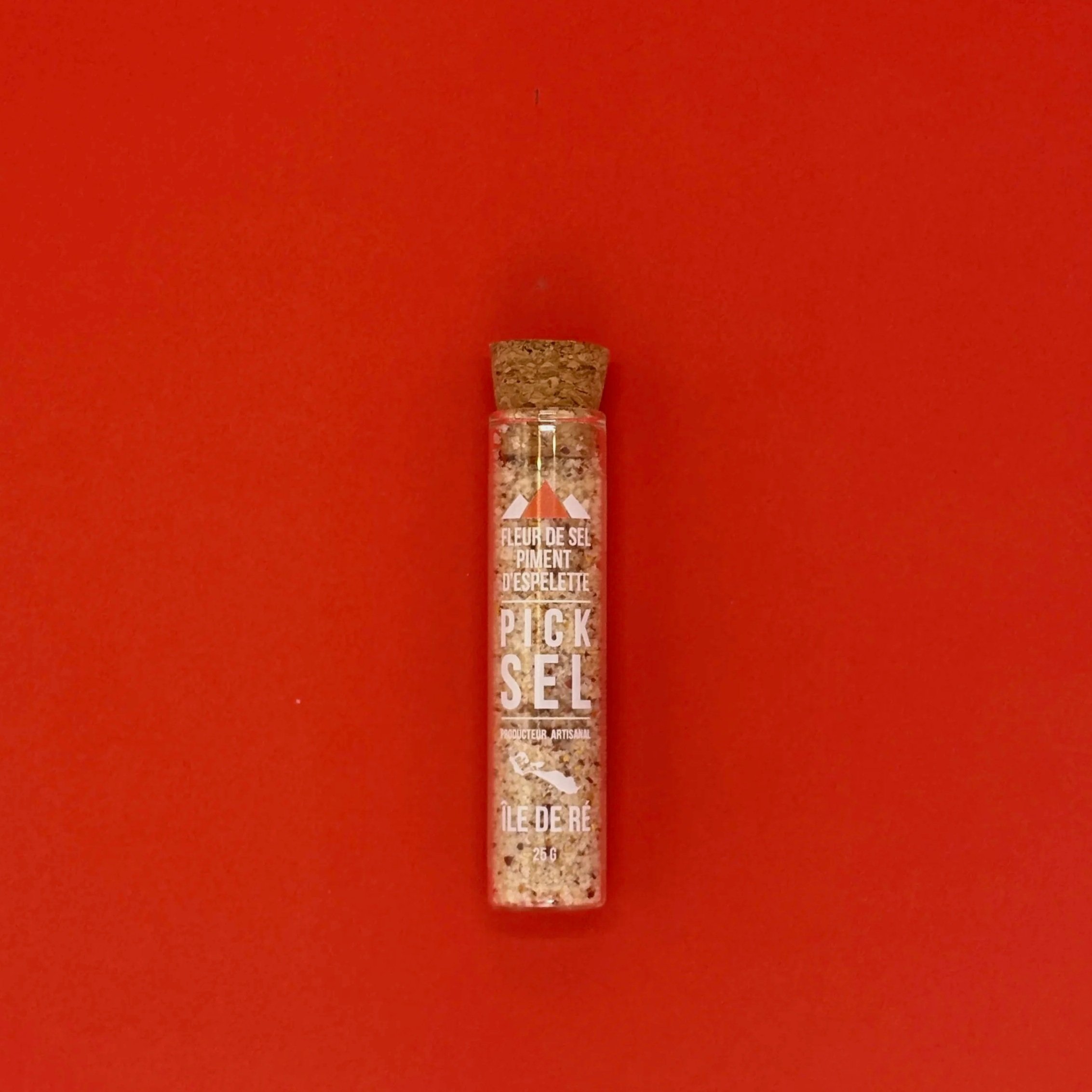 Tube Fleur de Sel de l'Ile de Ré Piment d'Espelette 25g