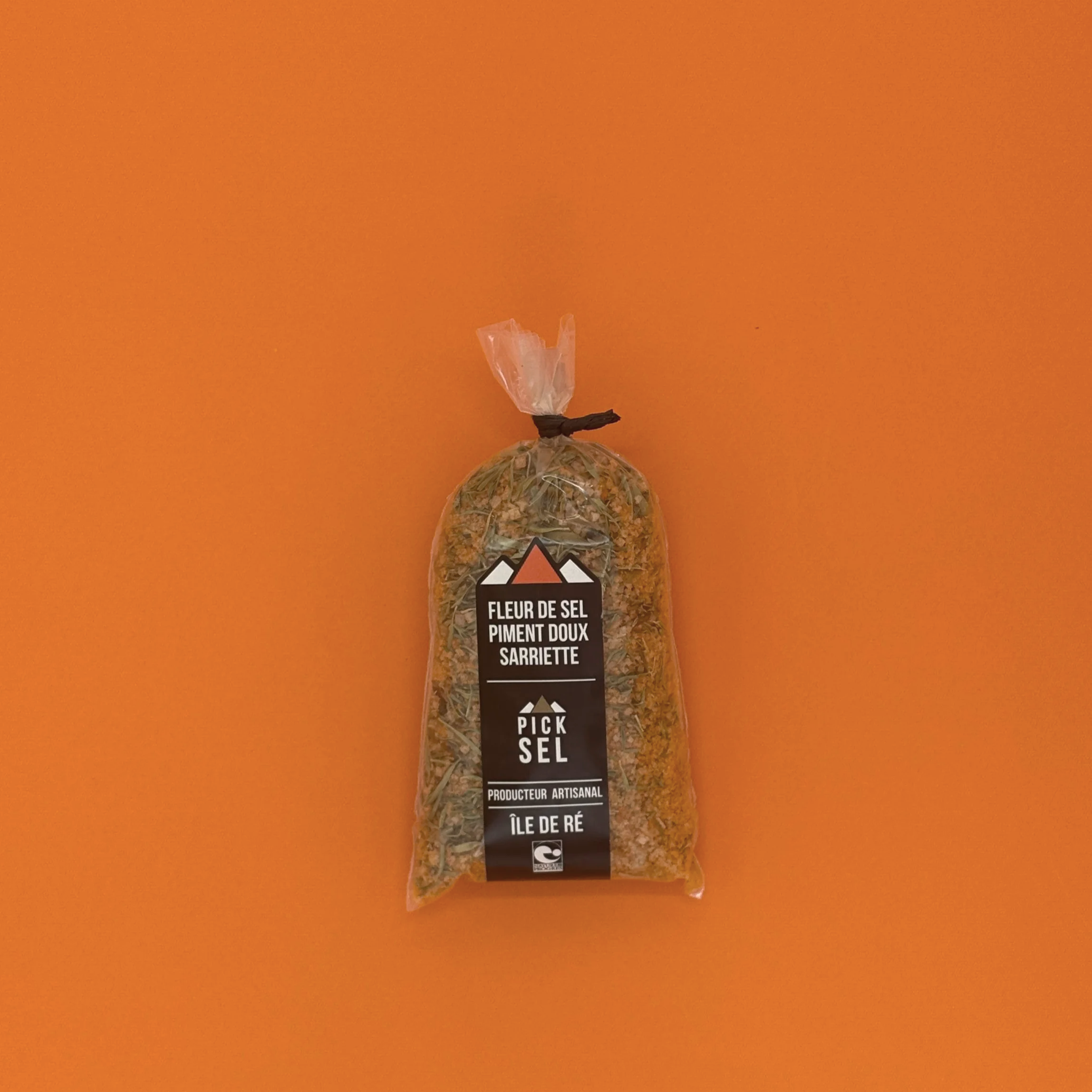 Fleur de Sel de l'Ile de Ré au Piment Doux/Sarriette 125g