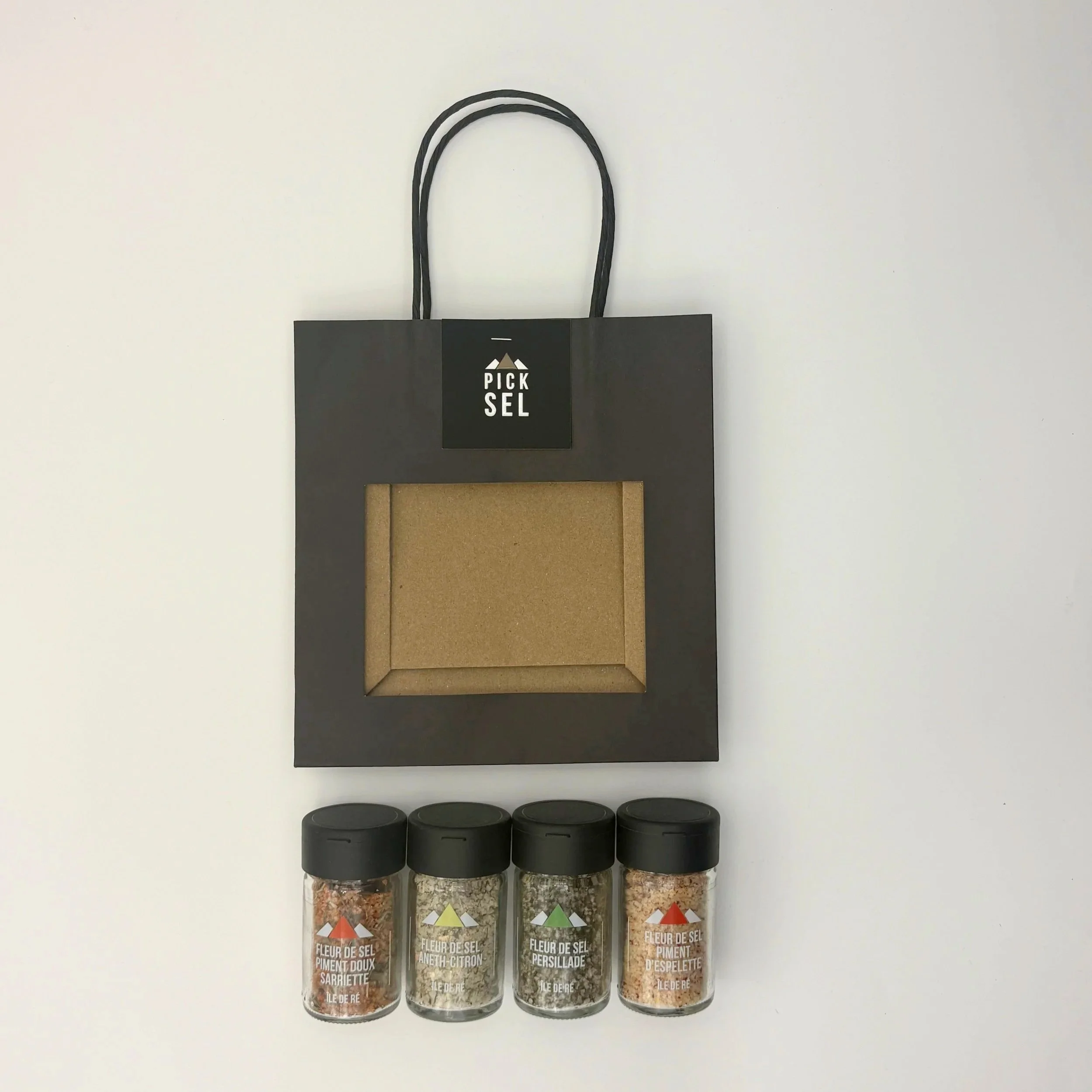 Coffret Salières Fleur de Sel de l'Ile de Ré aromatisées