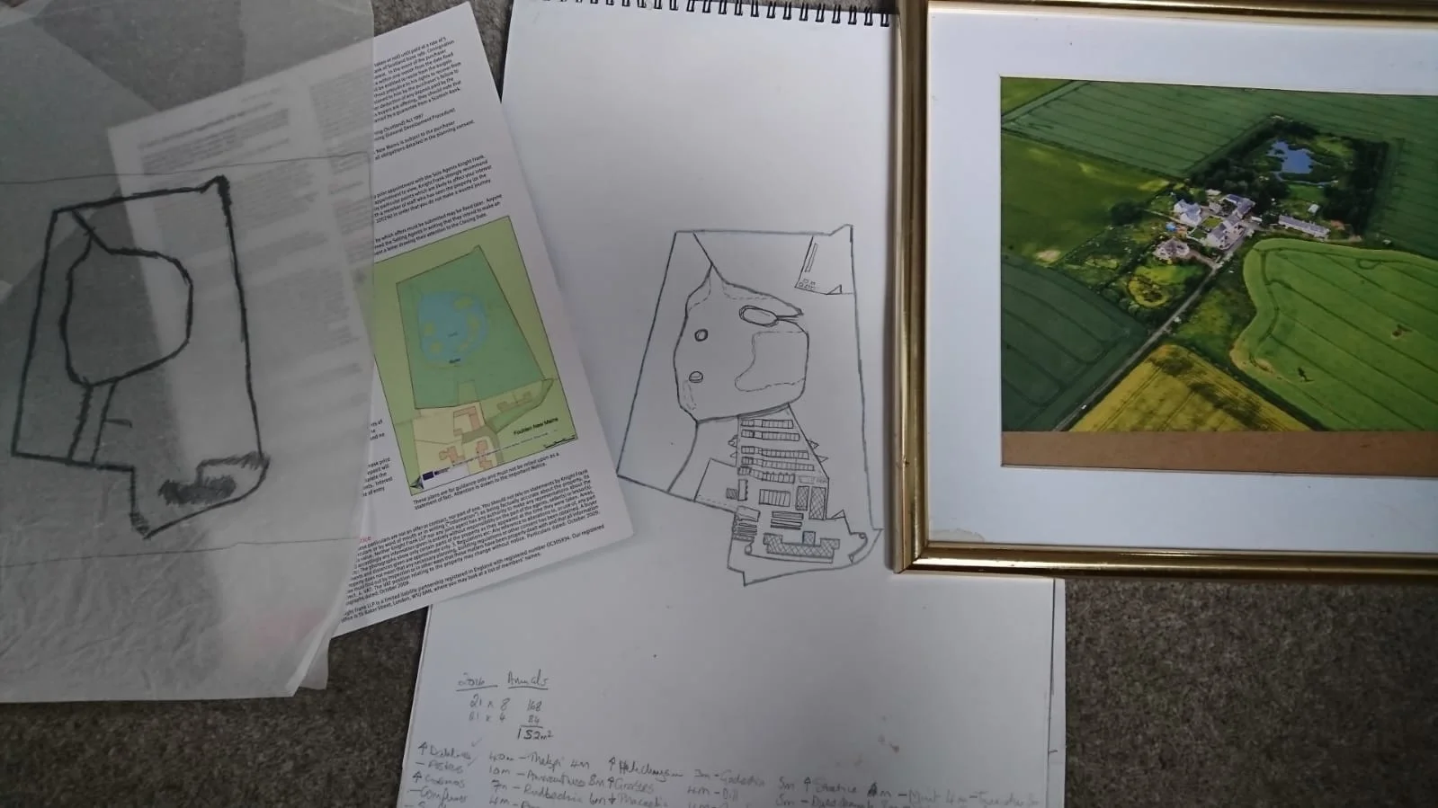 Plans of Millpond Flower Farm