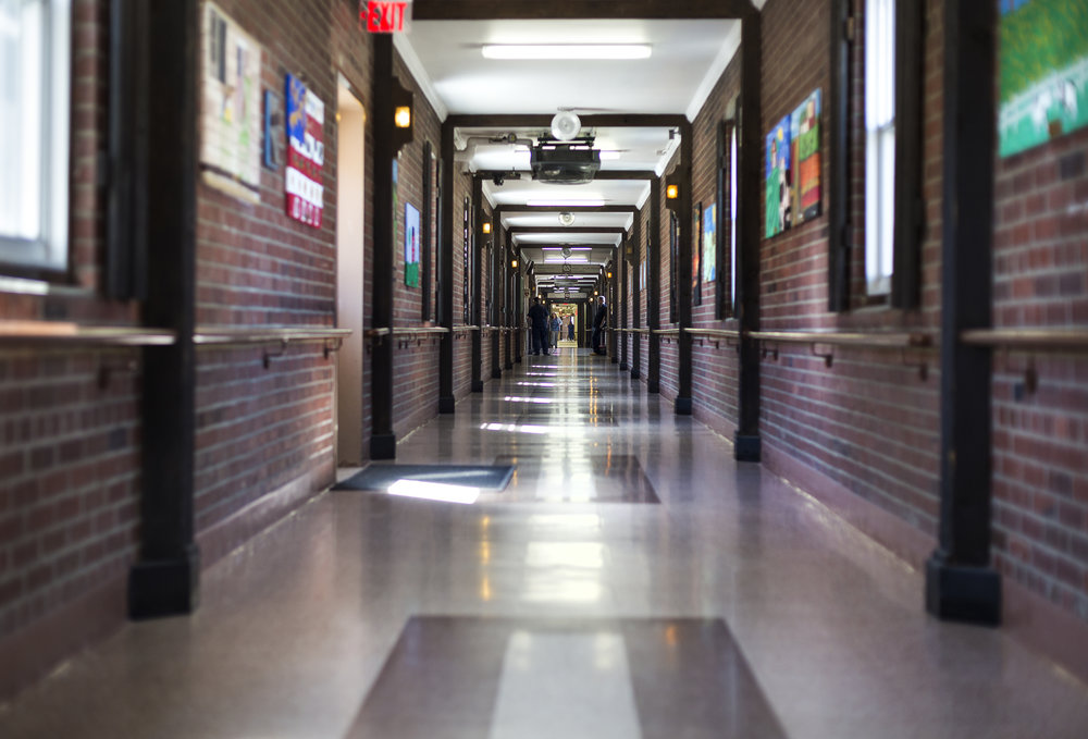  The Hall of Heroes at the Tomah VA Facility in Tomah, Wisconsin, Monday, April 23, 2018. 