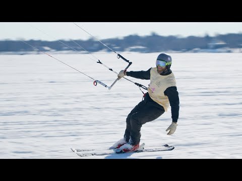 Snowkiting on Lake Minnetonka | Shot on BMPCC6K