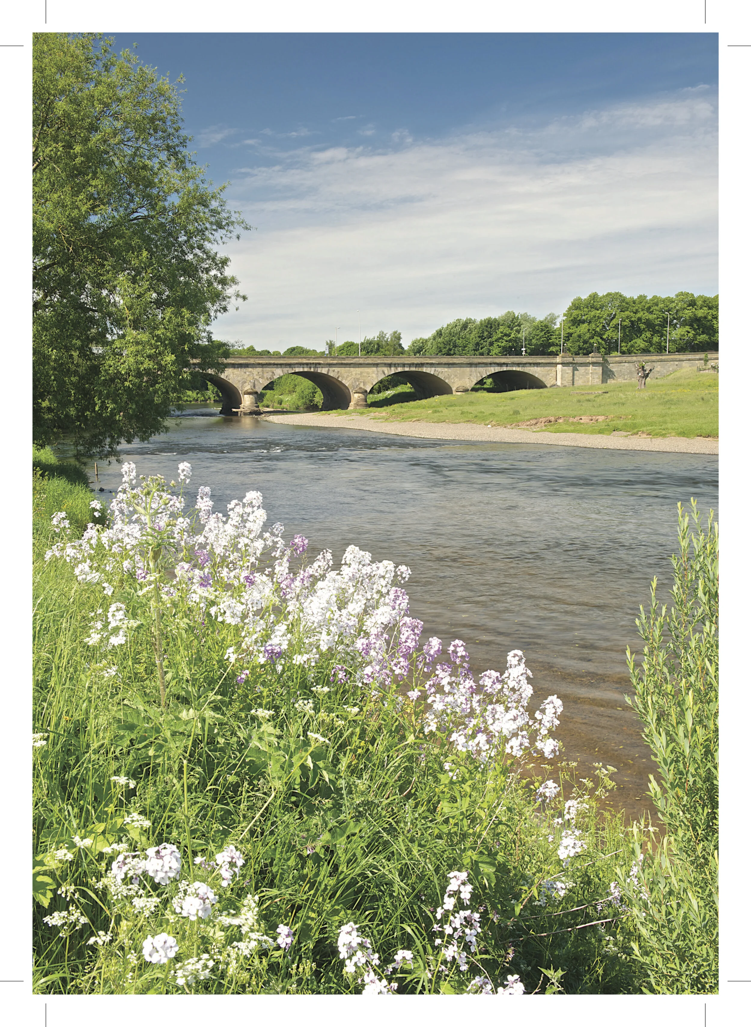 Eden Bridge in Summer, Carlisle