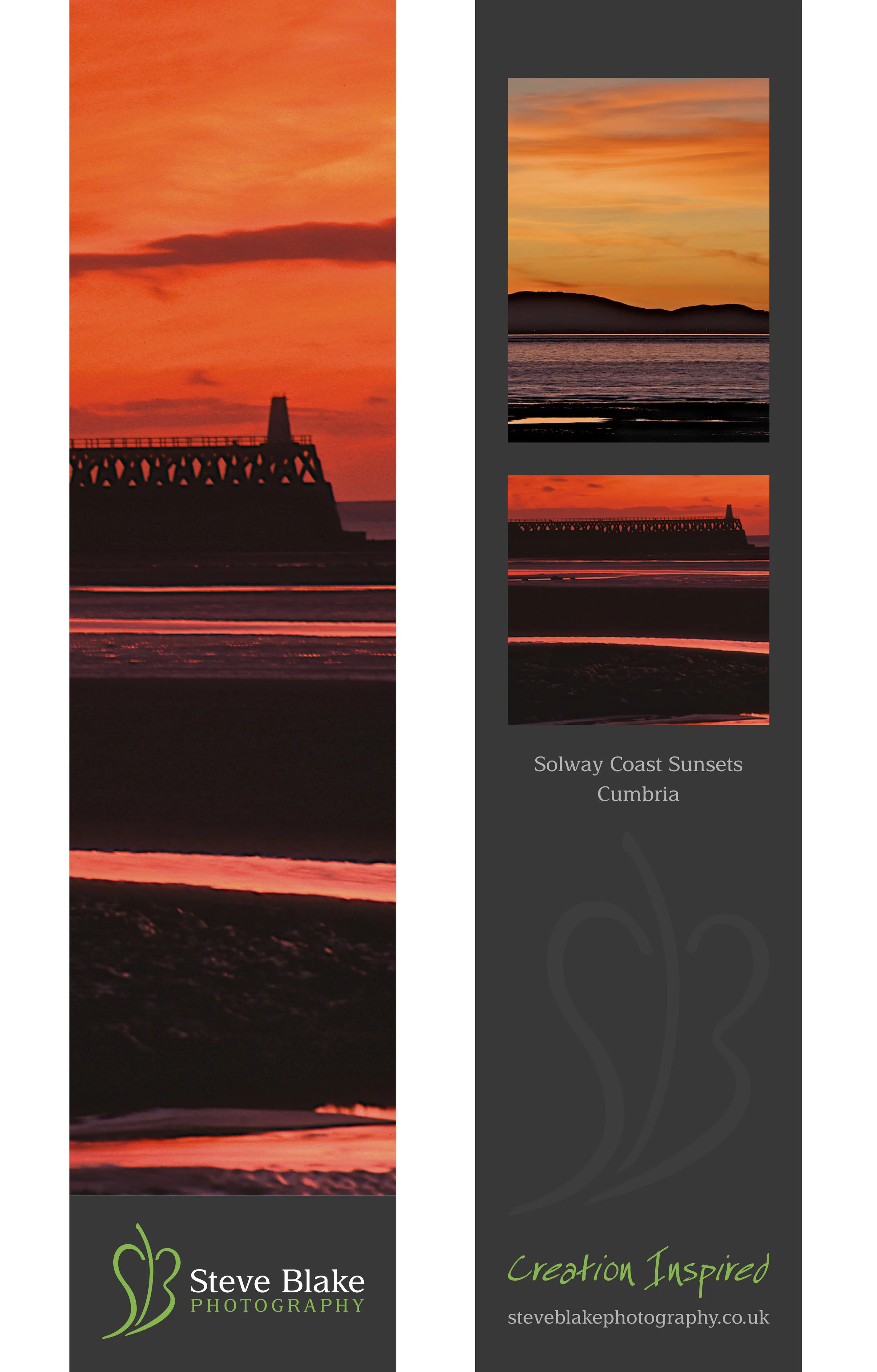 Maryport Sunset Bookmark