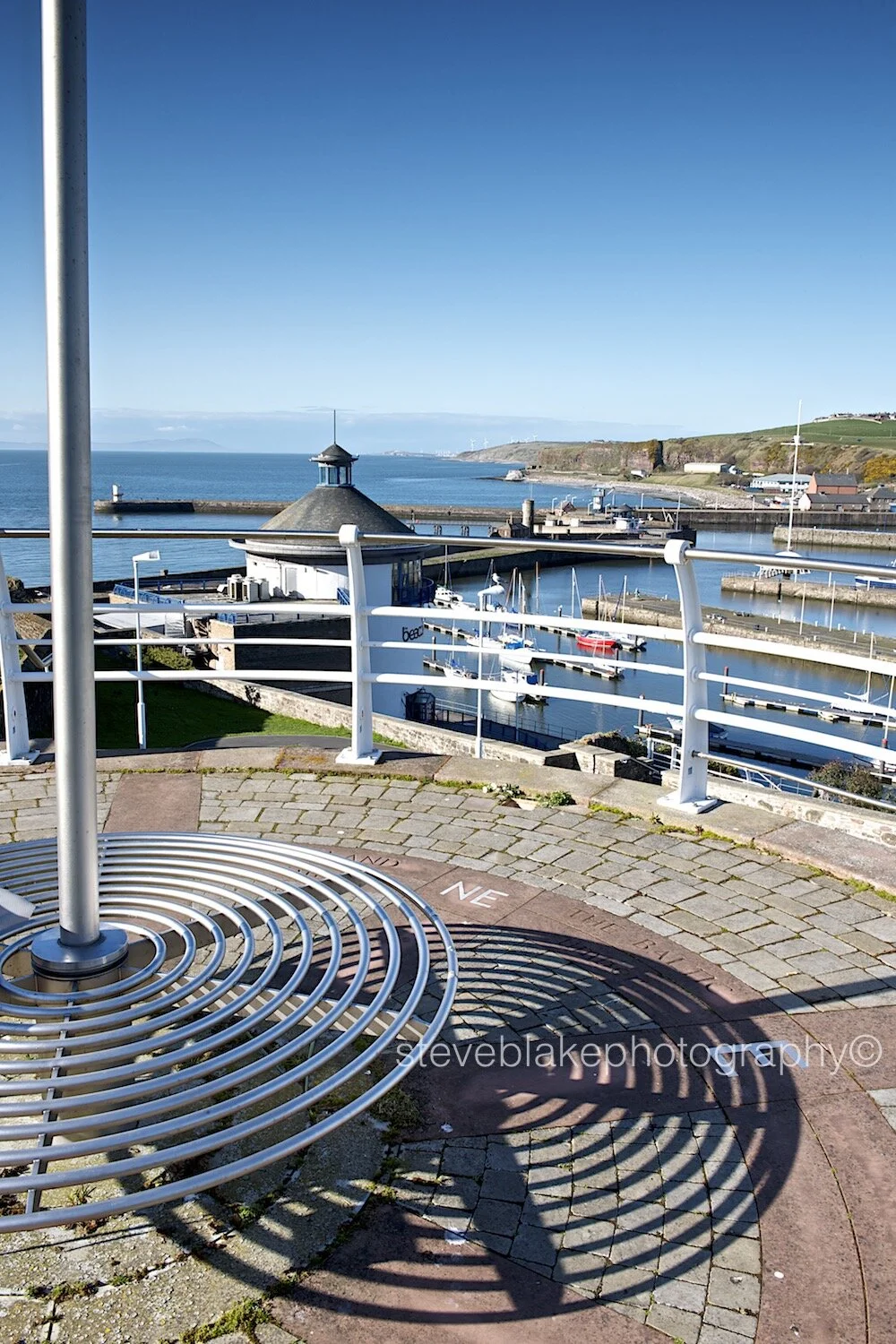 Circles - Whitehaven harbour, west Cumbria
