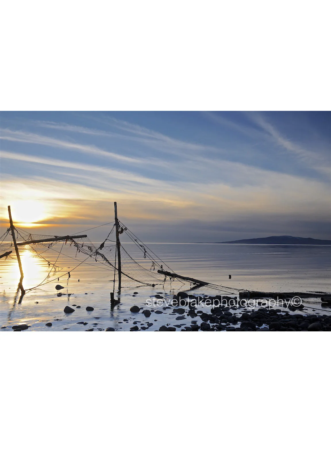 Old fishing nets, Solway Firth