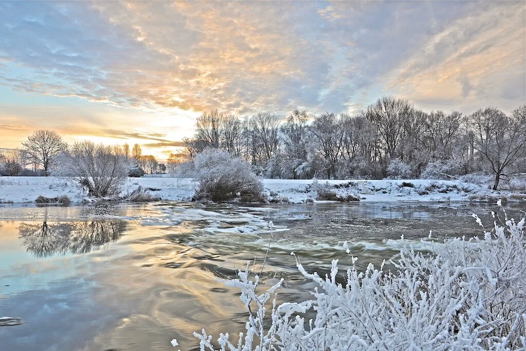 Eden River, Carlisle, Cumbria 