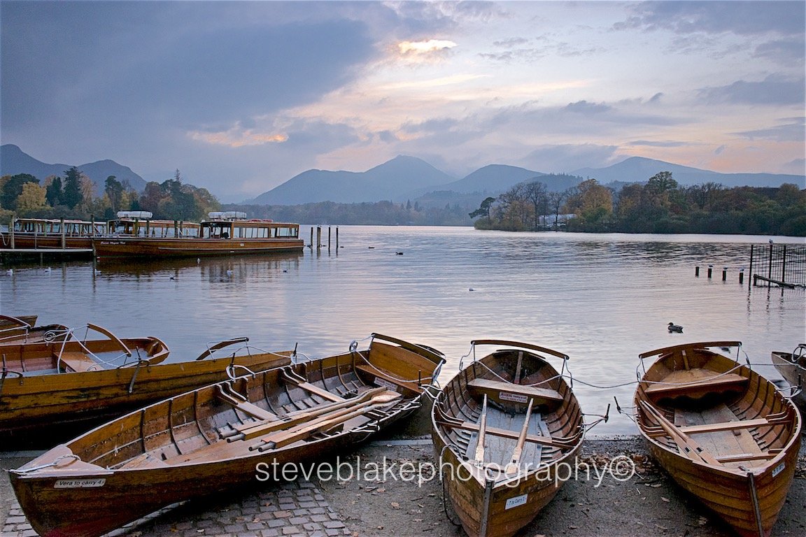 Evening rest - Keswick launch - Derwent Water