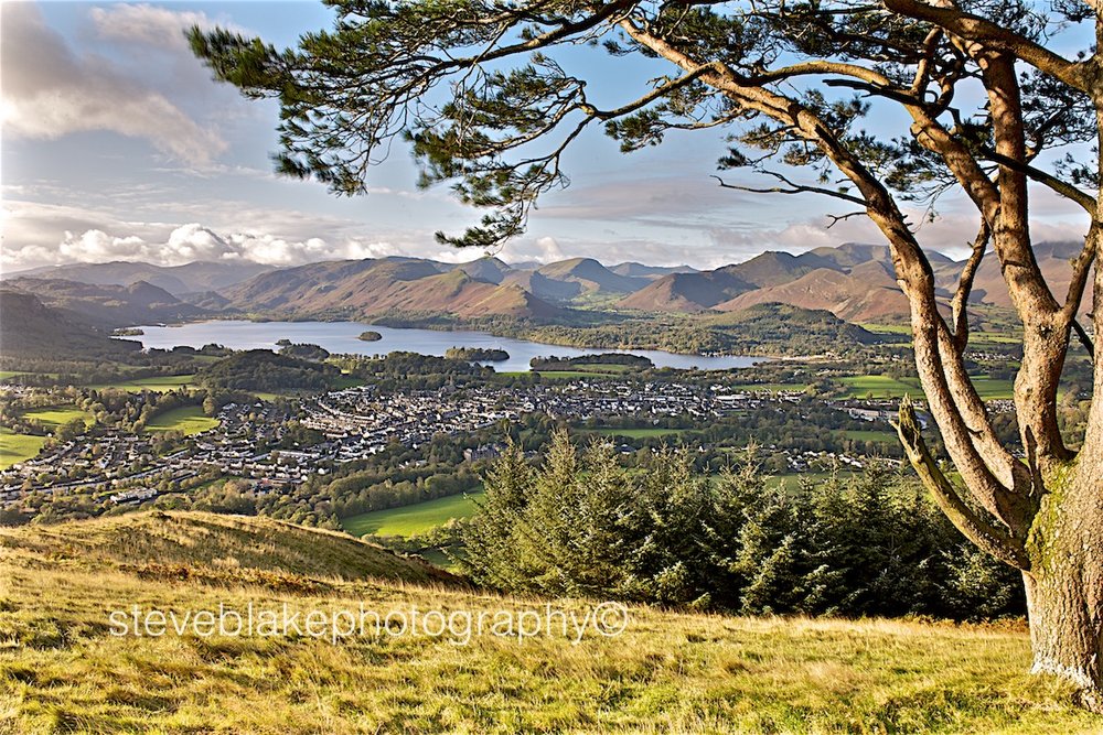Keswick and Derwent Water from Latrigg