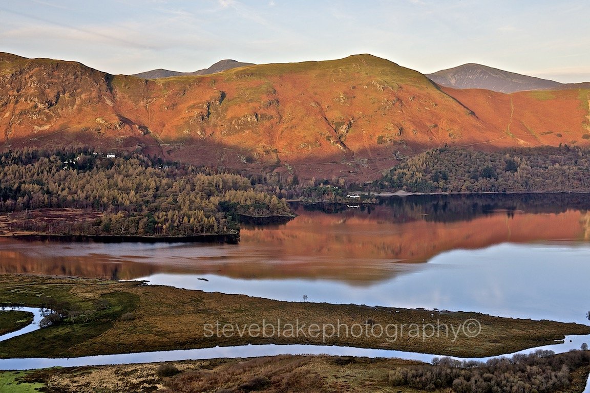 Catbells and Derwent Water from Surprise View.