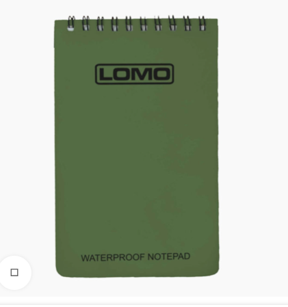 Waterproof notepad
