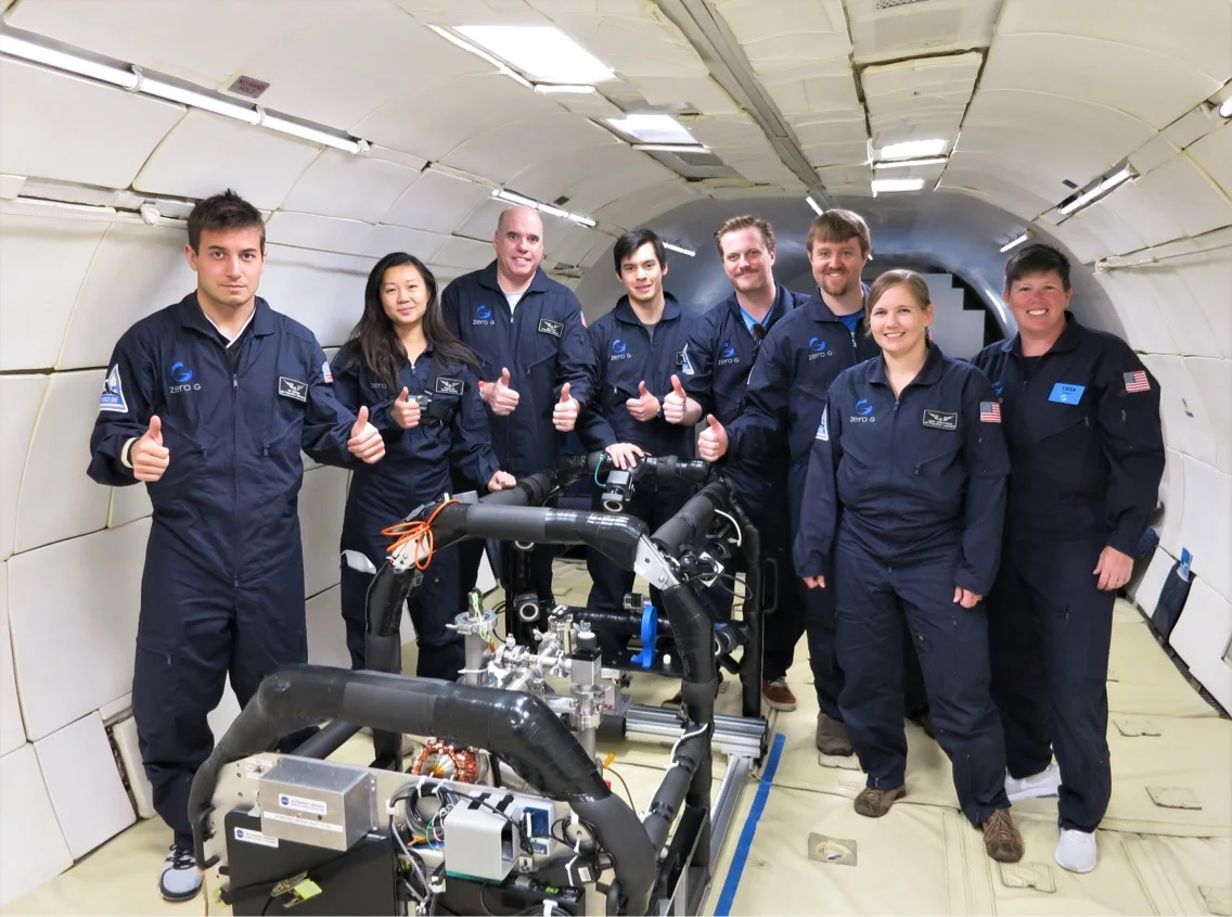 Entire Team around Testbed