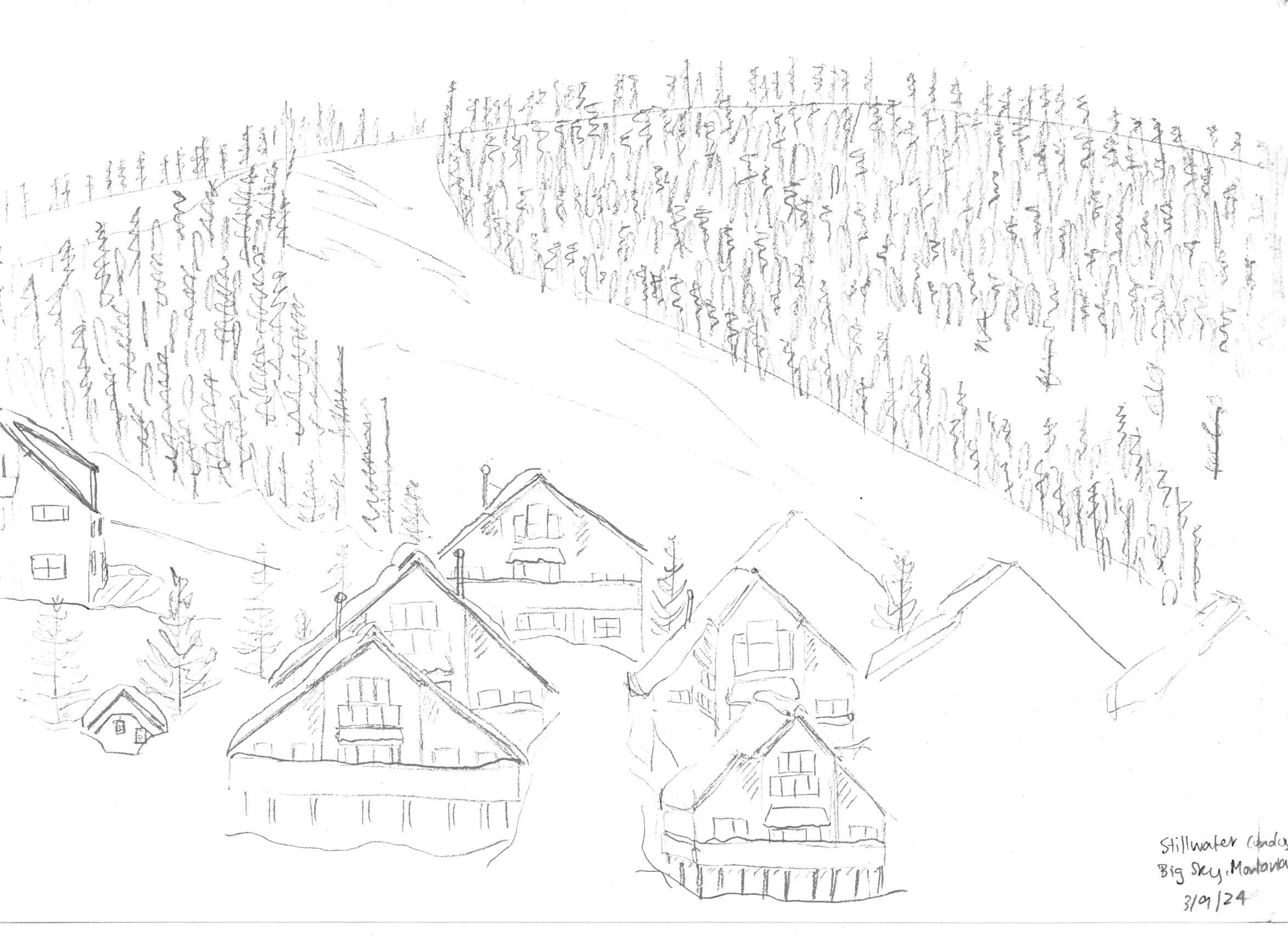 Big Sky, Montana. 2024/03/09