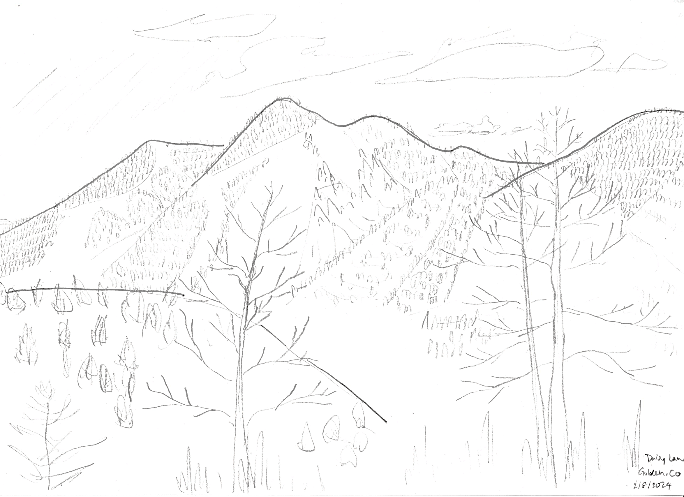 Golden, Colorado. 2024/02/09