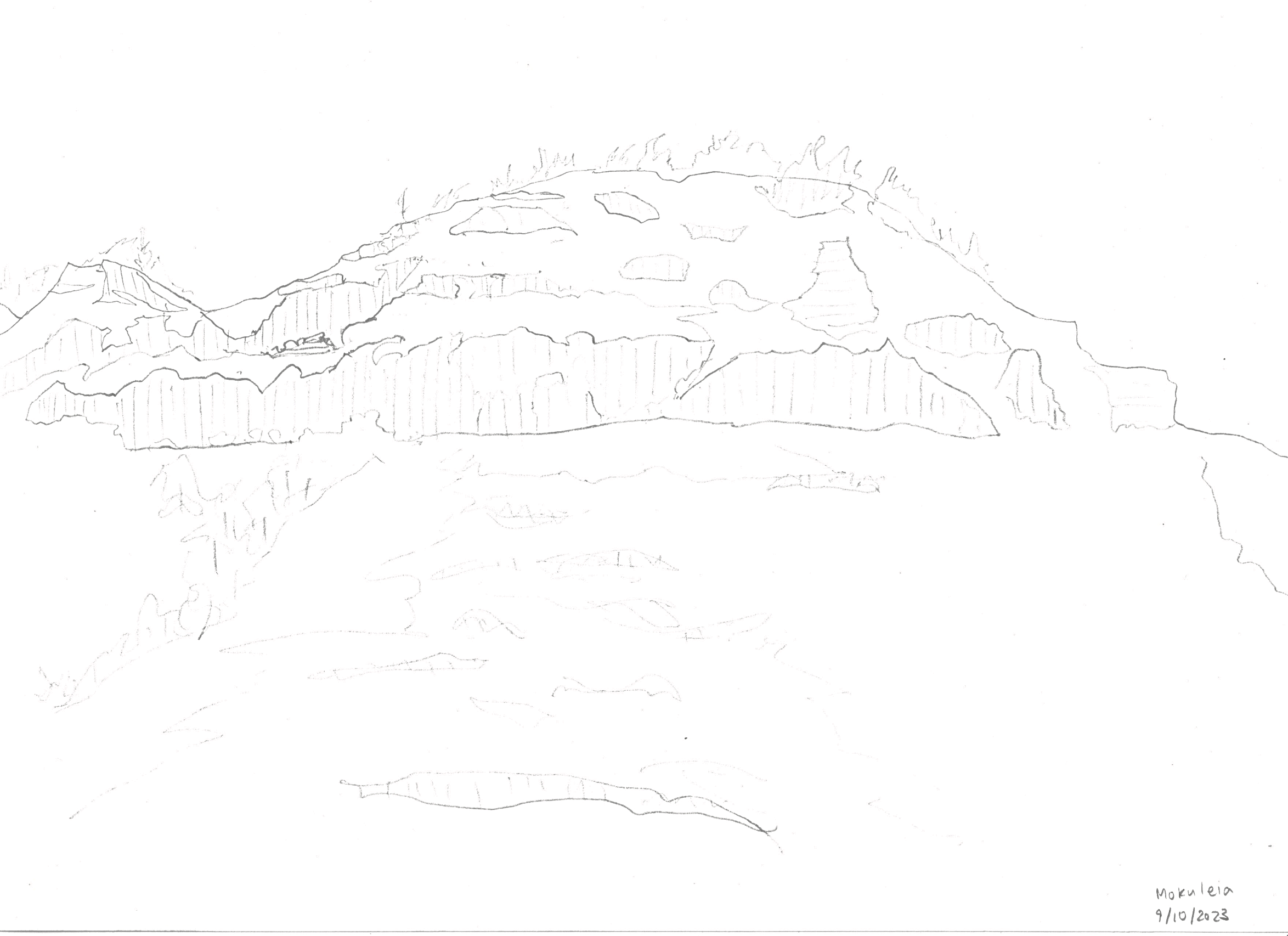 Mokuleia Crag, Hawaii. 2023/09/10