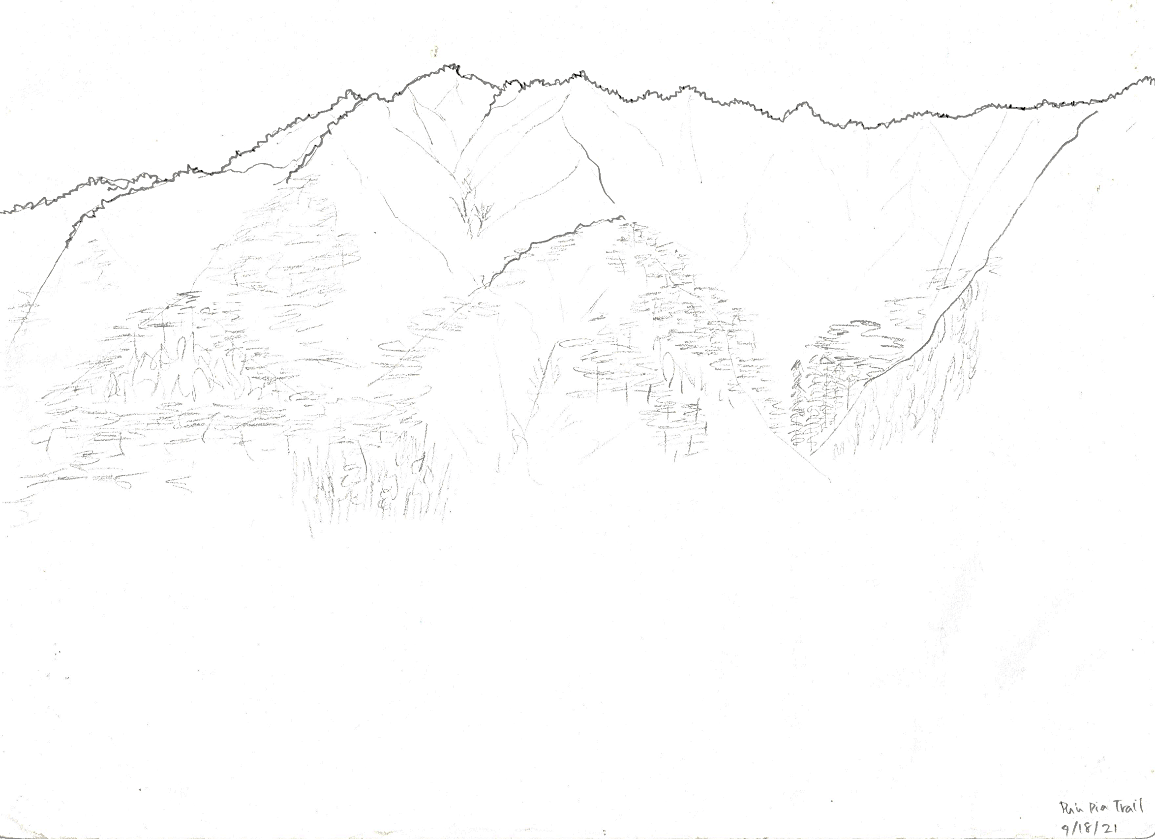 Pu'u Pia Trail, Oahu. 2021/09/18