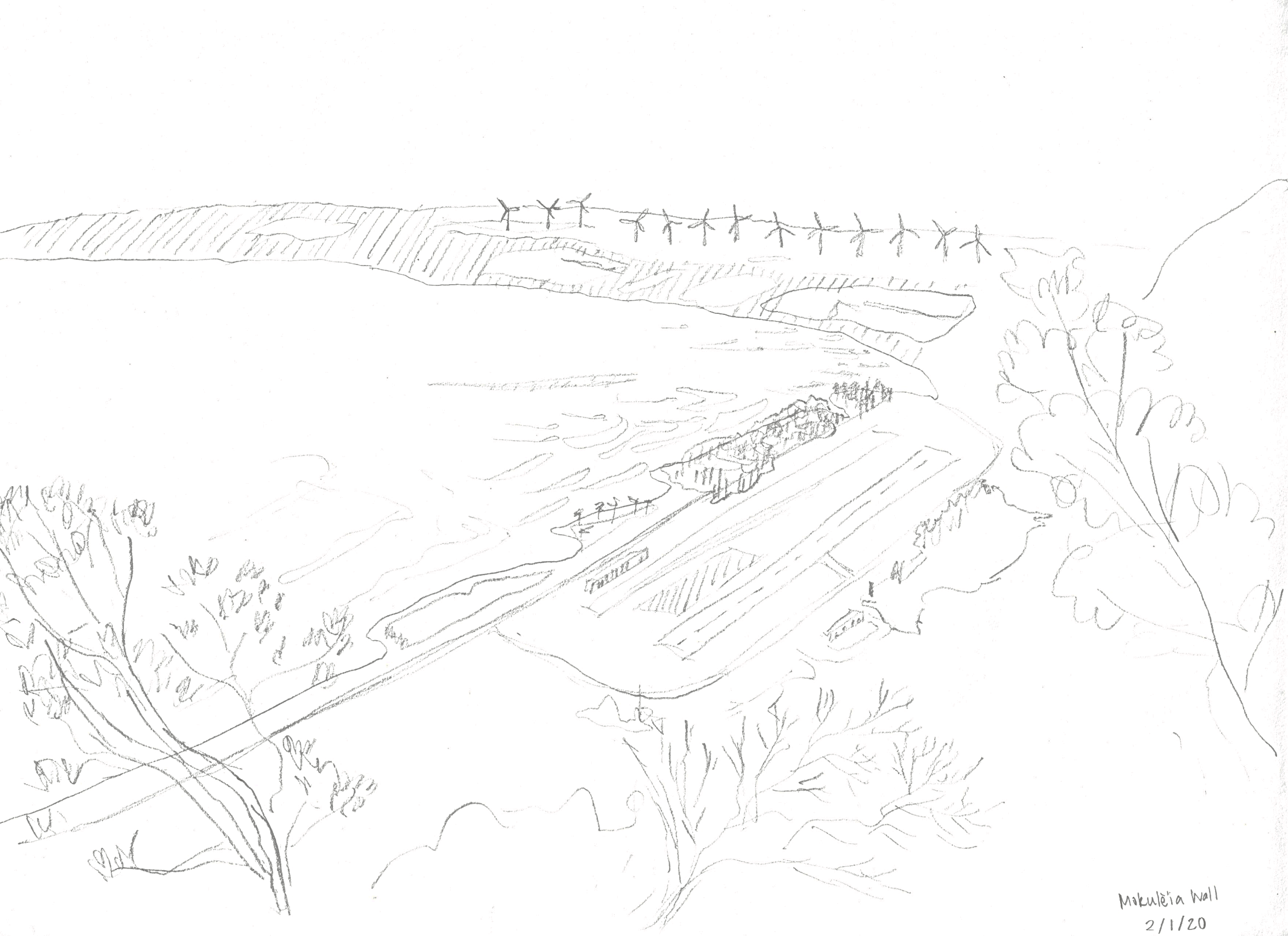 Mokule'ia Wall, Oahu. 2020/02/01