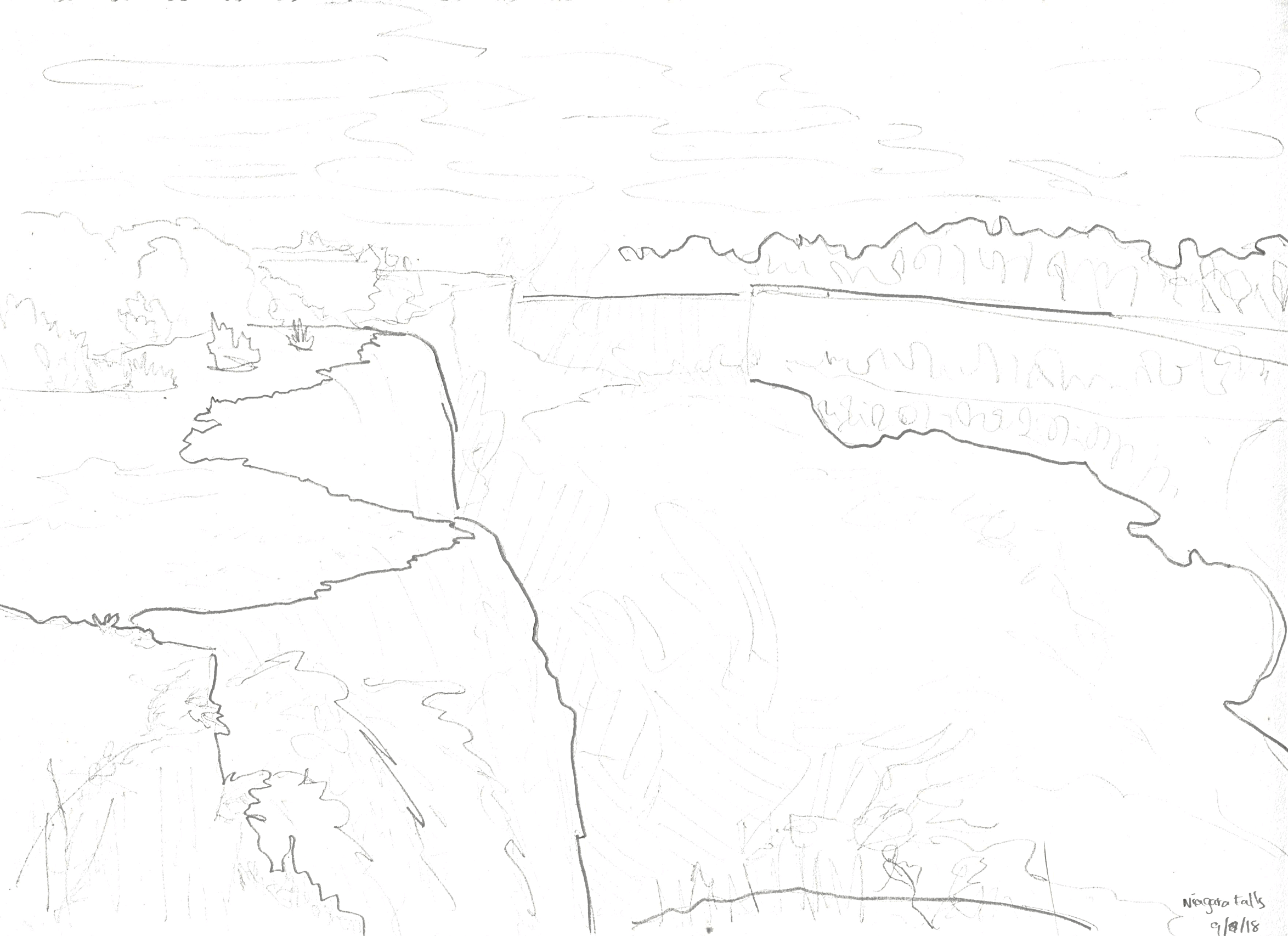 Niagara Falls, Canada. 2018/09/08