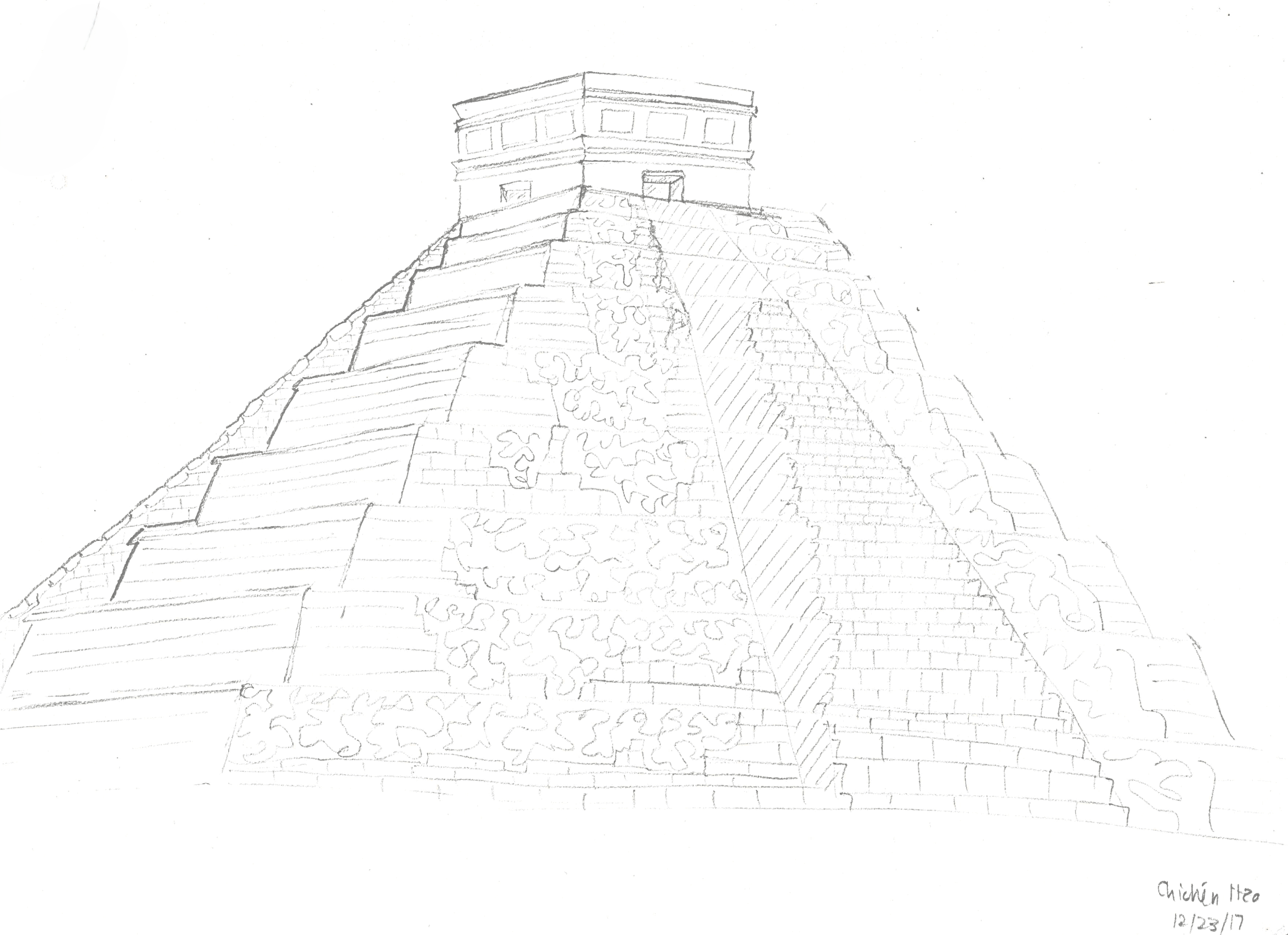 Chichen Itza, Mexico. 2017/12/23