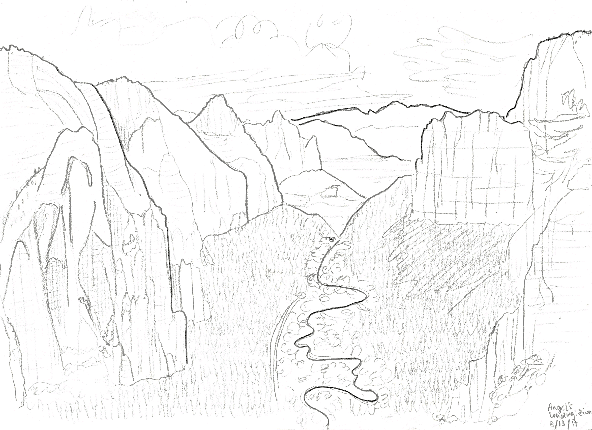 Angel's Landing, Zion Utah. 2017/08/13