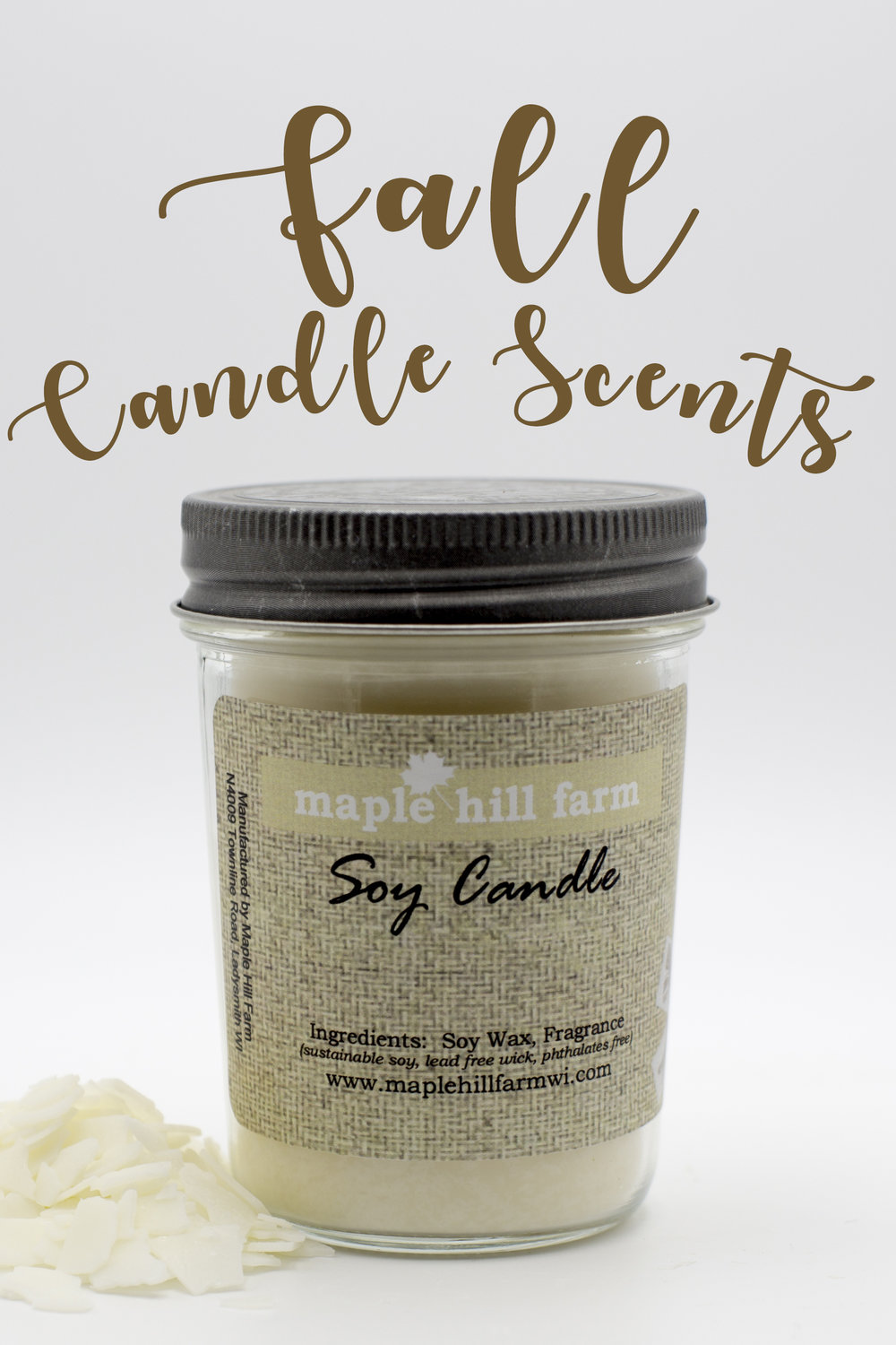 Soy Candle - Fall Scents Collection — Maple Hill Farm