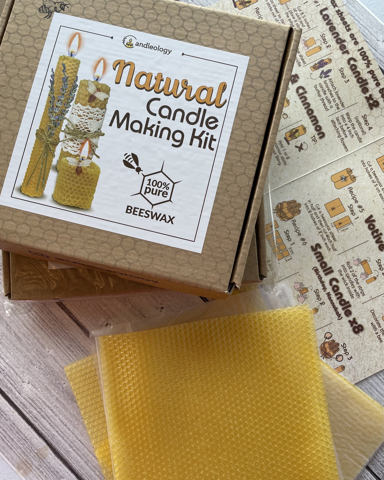Natural Candle Making Kit — Maple Hill Farm