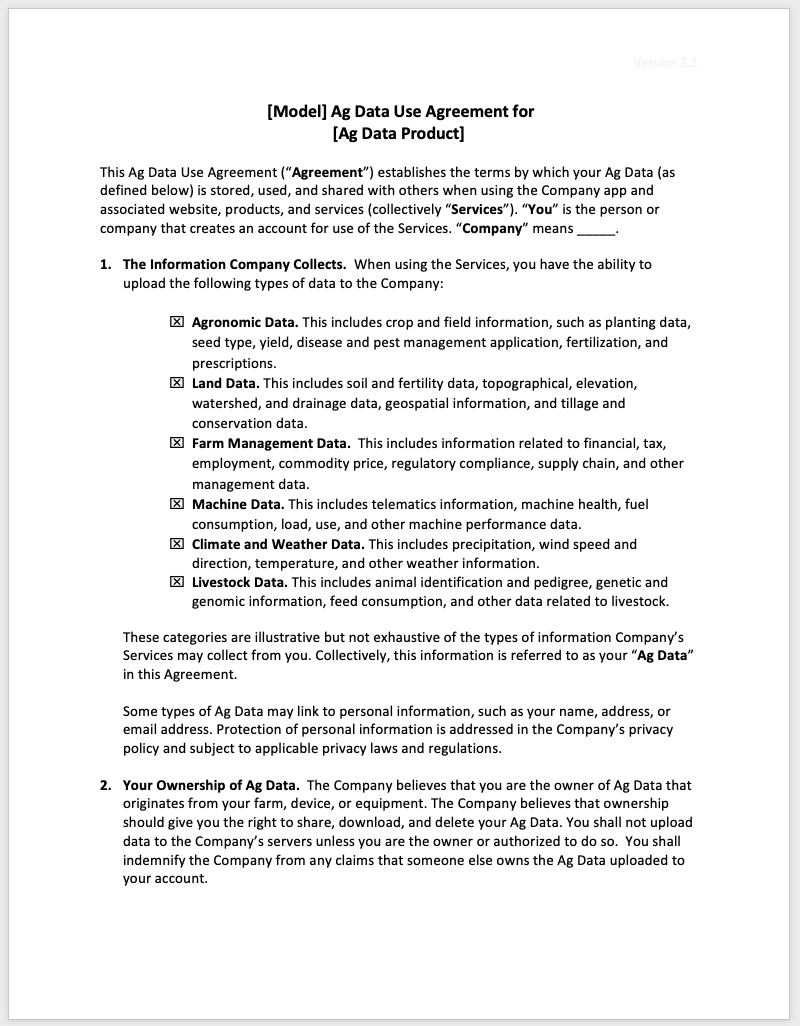 Model Ag Data Use Agreement.png