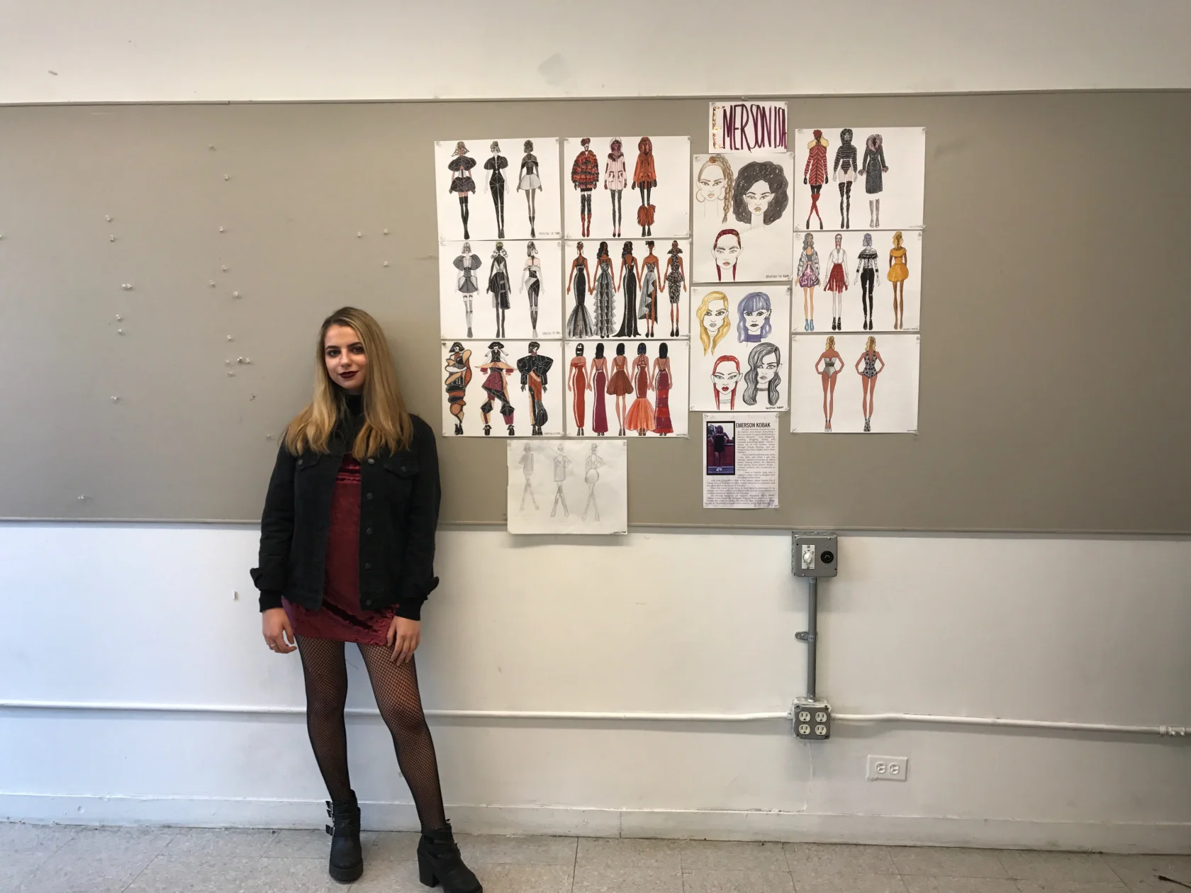 My Parsons Exhibit in Wine Velvet Slip Dress