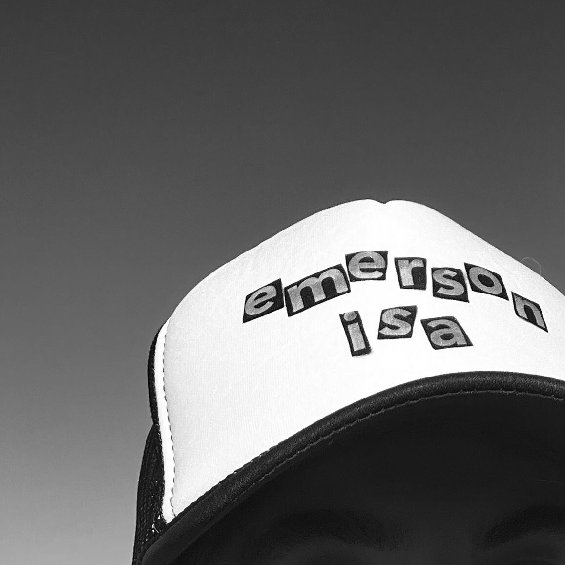 EMERSON ISA MERCH TRUCKER HAT &bull; AVAILABLE NOW &bull; MULTIPLE COLORS &bull; ALL PROCEEDS GO TO @plannedparenthood &bull; EMERSONISA.COM &bull; LINK IN BIO