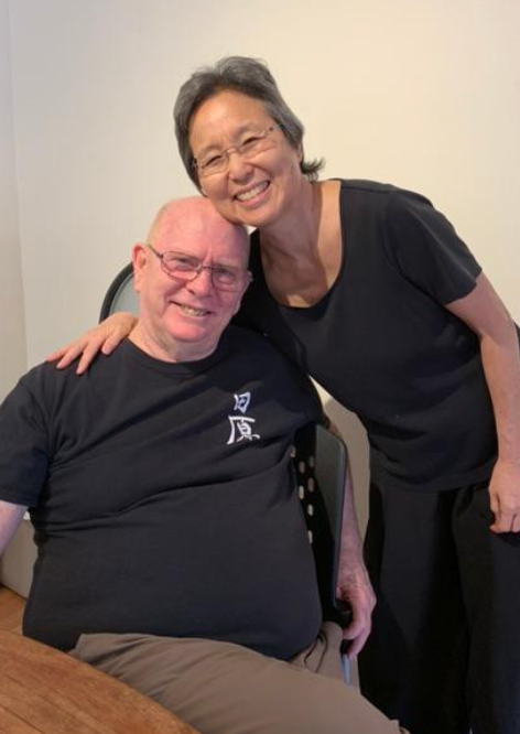 June and Joshin happy in the Zen Life & Meditation Center and Halau i Ka Ponoʻs new home!