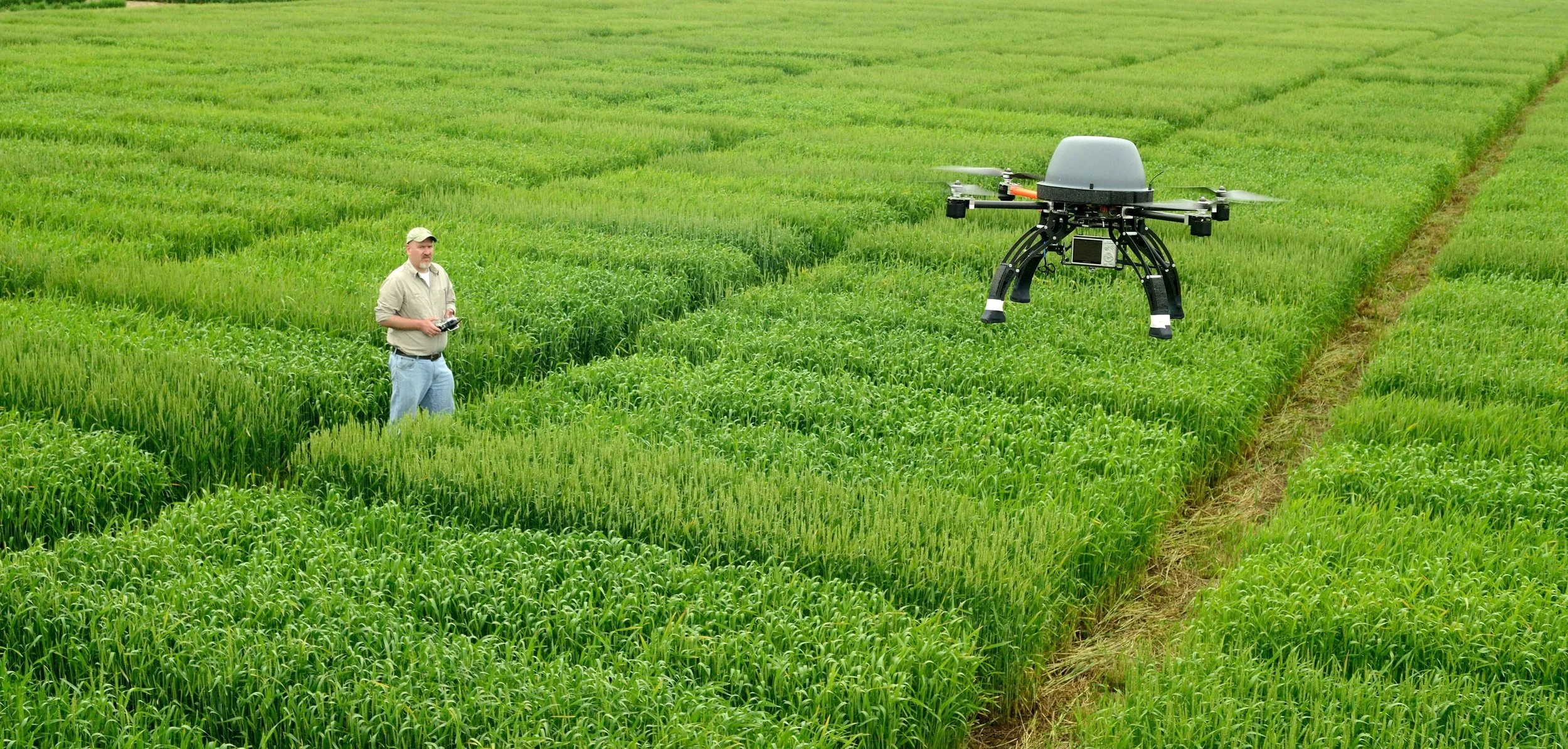 Drone Scout Aloft, Missouri