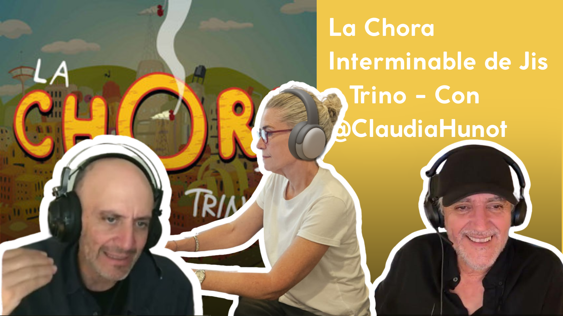 Podcast: Del placer de comer, alimentos prohibidos, privilegios alimenticios y “sectas” de moda… ¡Entrevista en “La Chora Interminable”! Con Jis Moreno y Trino Moreno