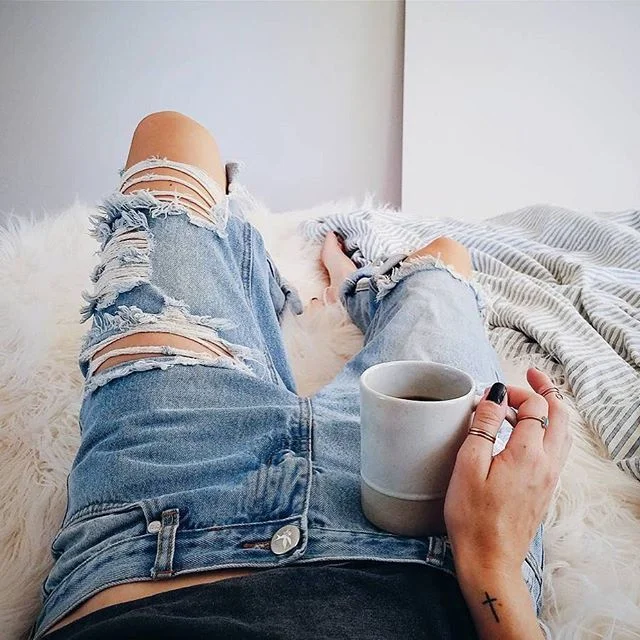Really into boyfriend jeans at the moment.