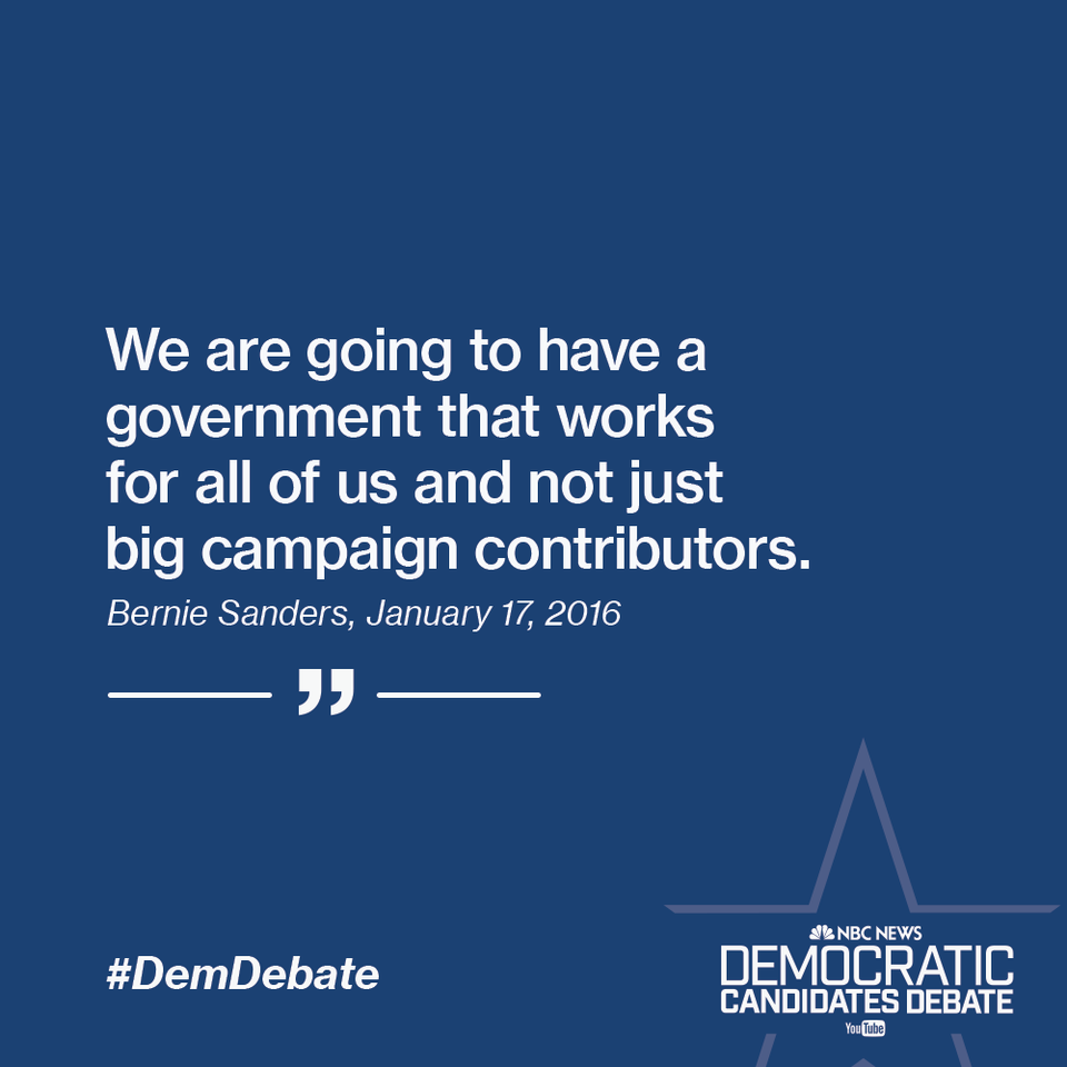 msnbc:

The Democratic candidates face off in their third debate. 