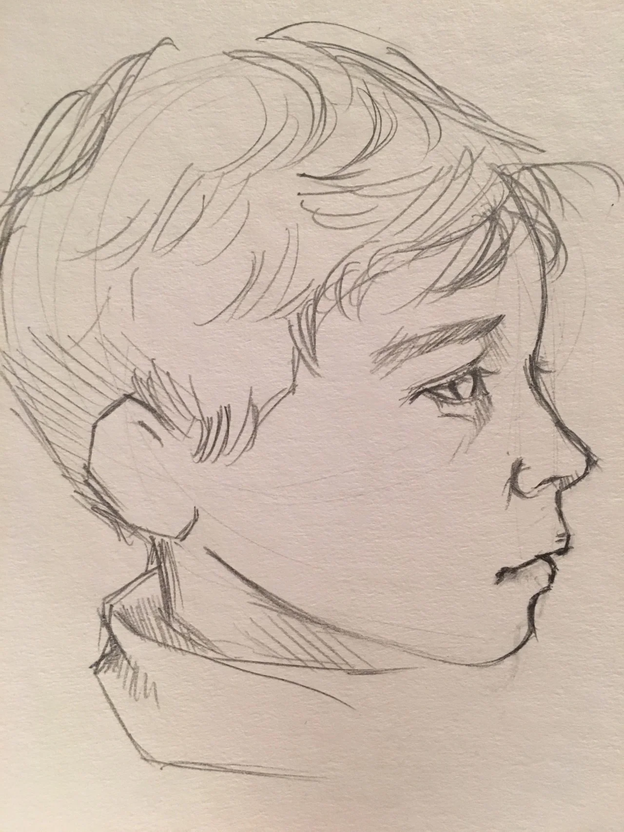 01.09.2016 - Gray

Getting back into sketching. I’m a little disappointed in myself because I didn’t keep up art in my life. In a way, I let my talent become mediocre. I was joking with my friend the other day about how I was “uncommonly good” at dr…