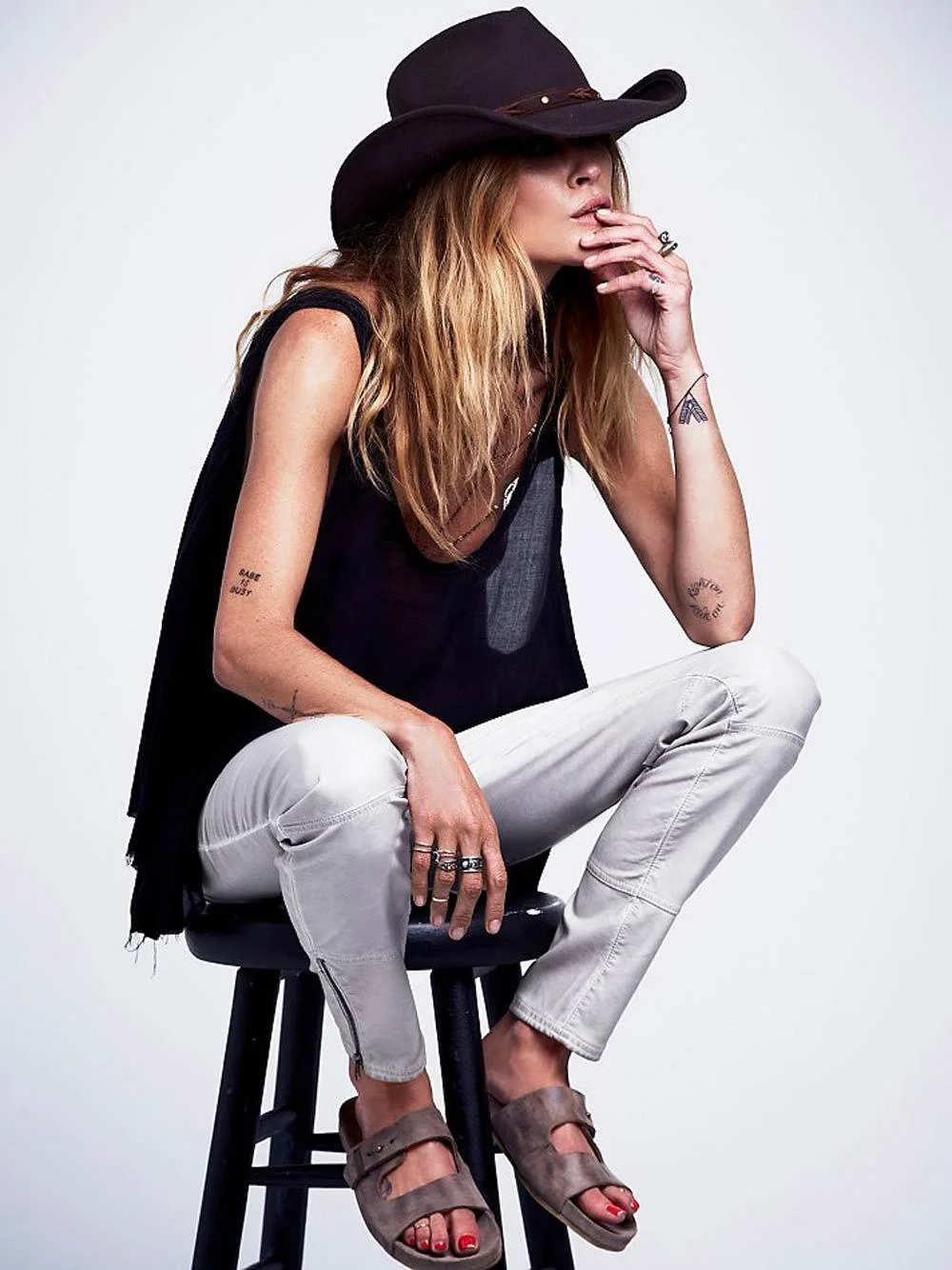Her shoes though. 