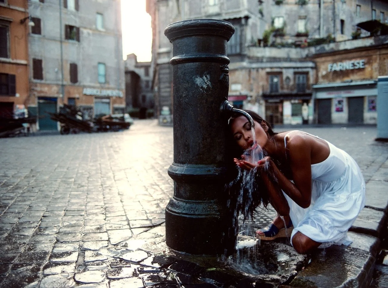 I still don&rsquo;t understand how the water just keeps flowing out of these fountains in Italy. Where does the water go? Does it get cleaned and recycled? Can we implement clean drinking water fountains (that can shut off) all over America?