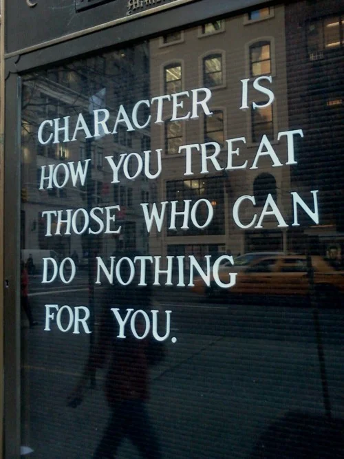 Be a good person.Be an even better friend. Always.