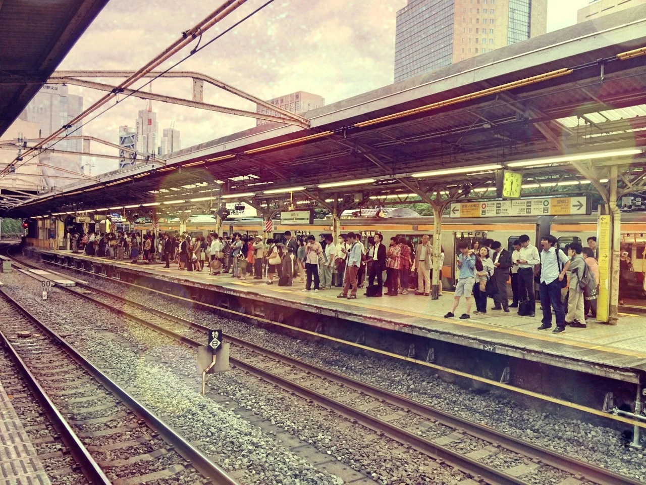 enjoyablesquares:

Always waiting: Time after time, I miss the train by only a mere minute. Waiting, waiting…..

My commute will soon start looking really different.