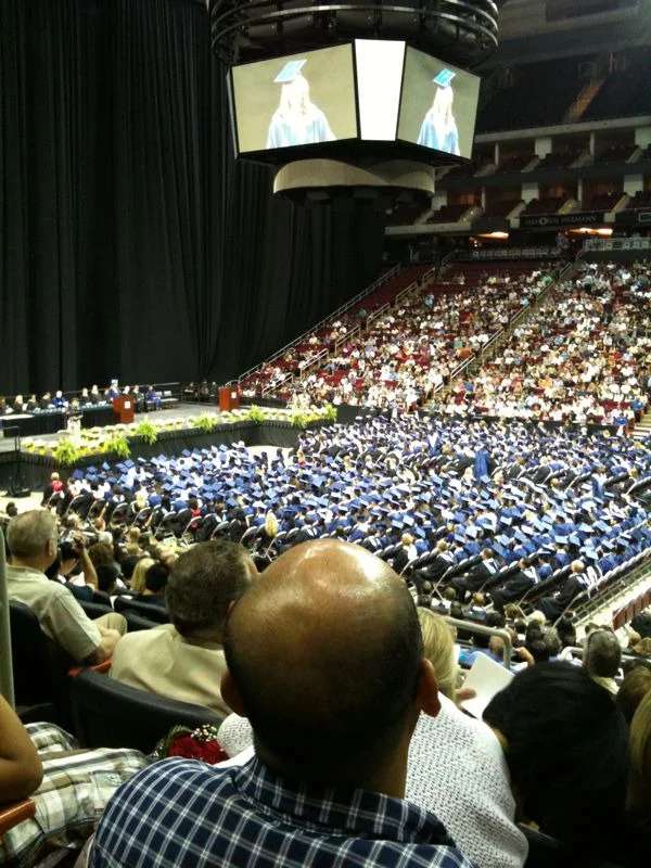 My cousin graduated yesterday.

Honestly, I felt so extremely old, although we&rsquo;re the same age. Exactly the same age, that year of college really changes things. She still has her cliques and her scattered friends. Her groups and lunch lines a…