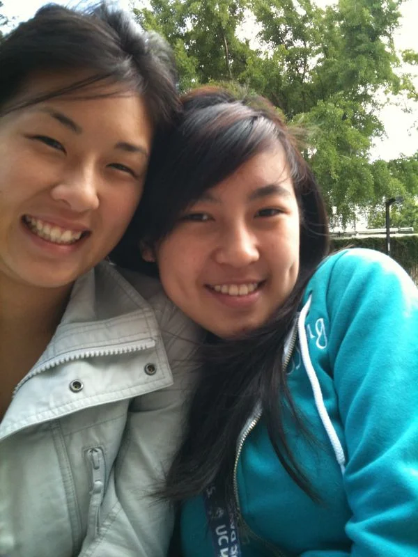 I have this childhood friend.
We don’t talk often, but we when we do it’s natural.
We go on trips and it feels like old times.
I miss her.
She is a part of me.
I love you, Ying.