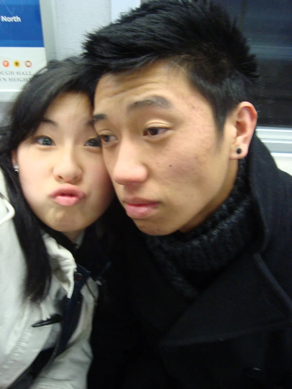 anniversary.
happy anniversary.
A cold one on the soho streets of new york, but definitely worth all the walk for wolfgang puck&rsquo;s awesome steak.
eleven months, mack siu.