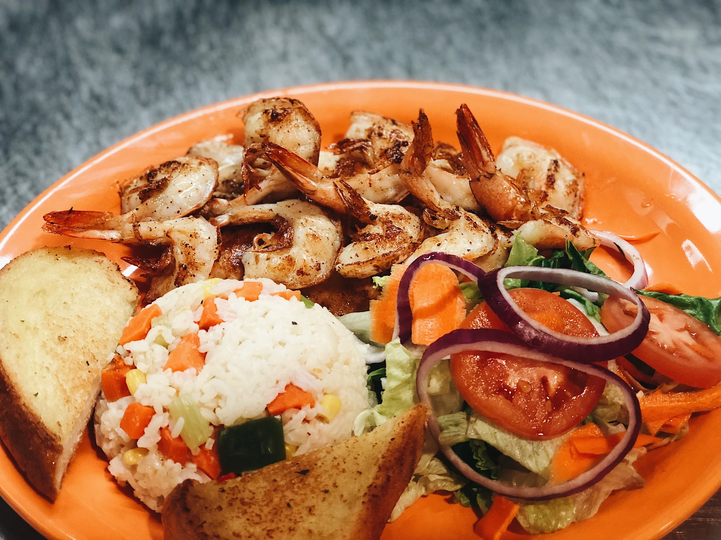 Tilapia Fillet and Butterfly Shrimp