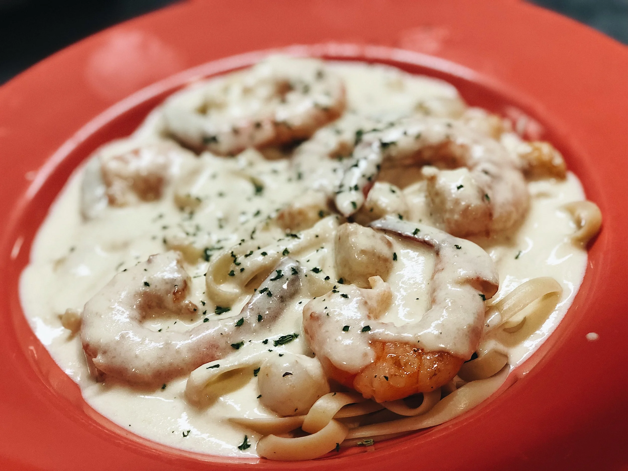 Crazy Seafood Alfredo