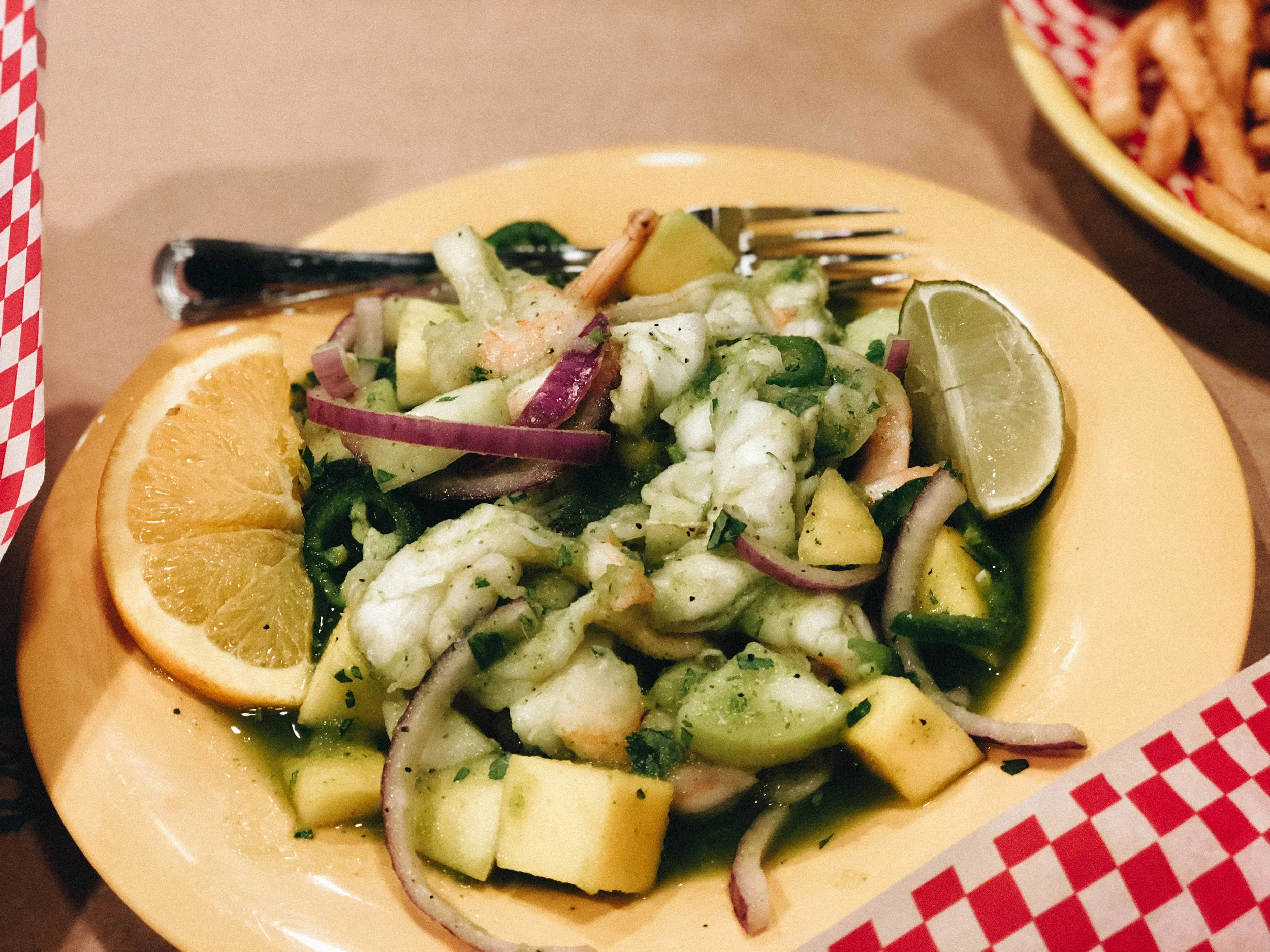 Shrimp Mango Aguachile