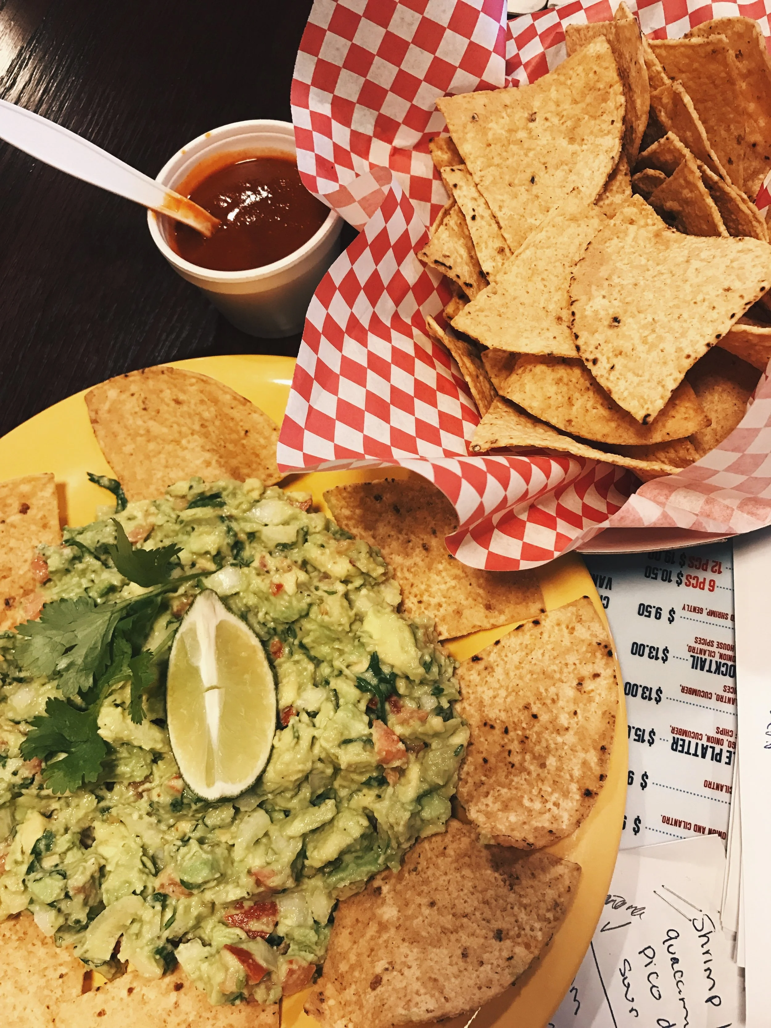 Guacamole and Chips